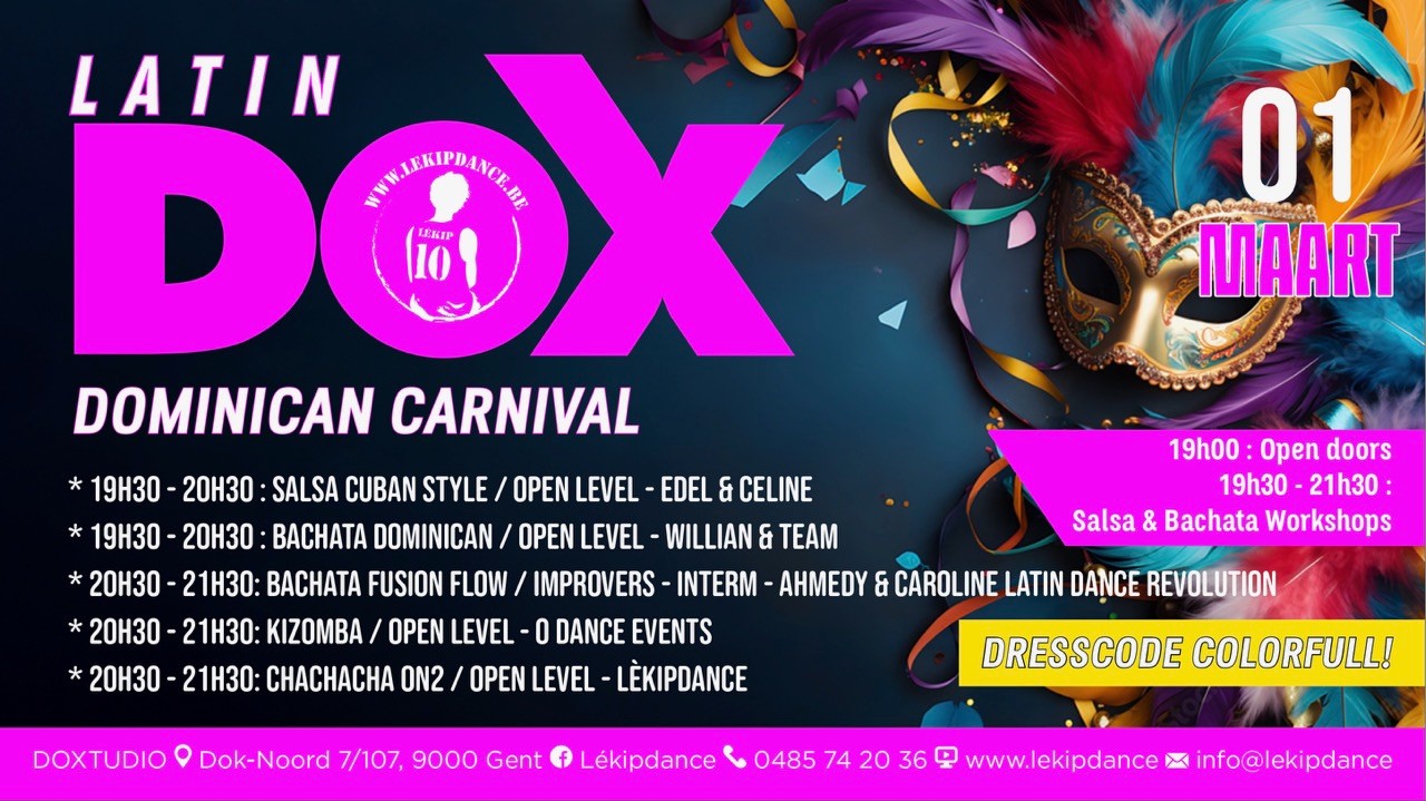 Latin Dox Ghent -Salsa - Bachata - Kizomba