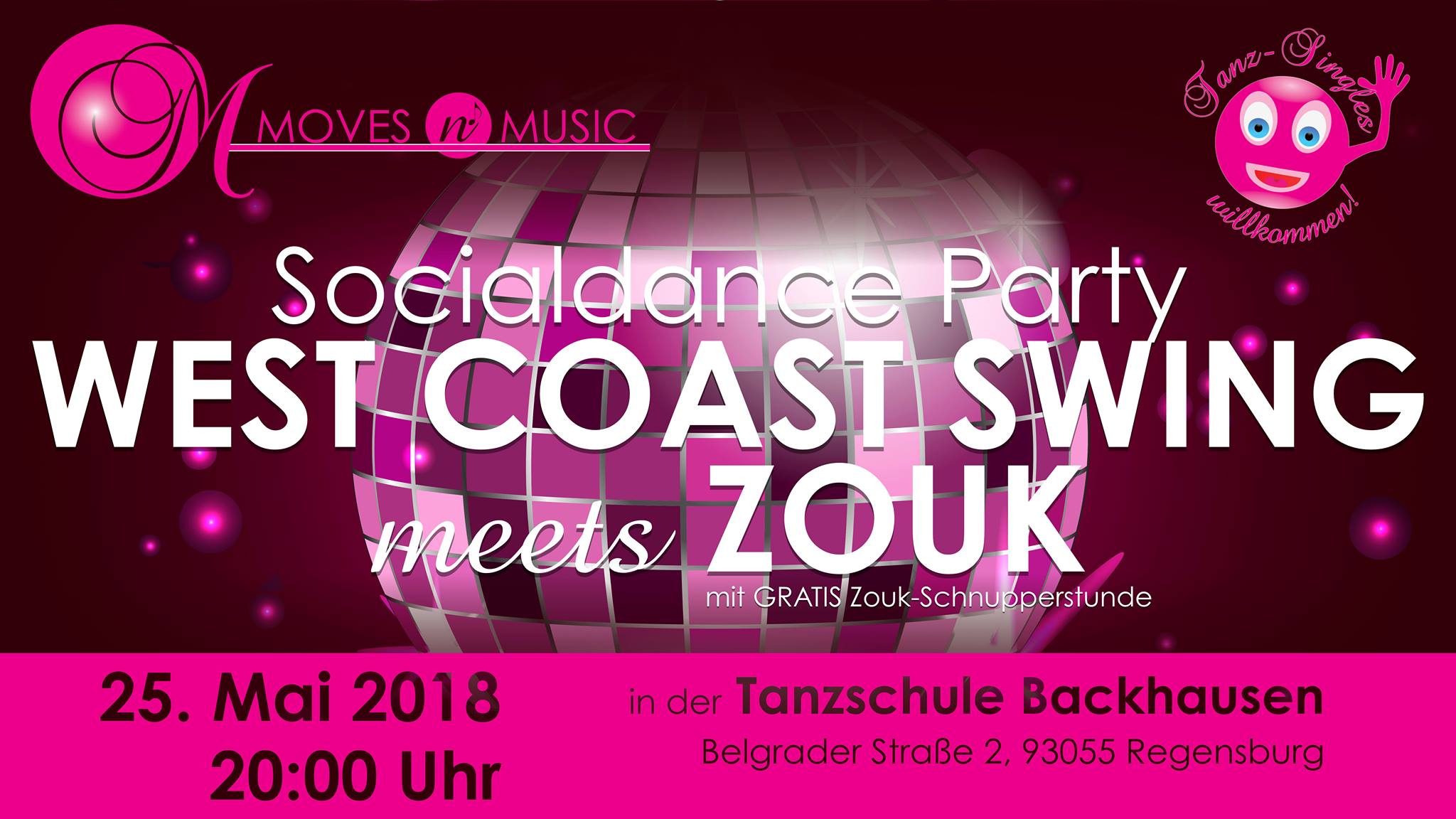Socialdance-Party WCS meets Zouk