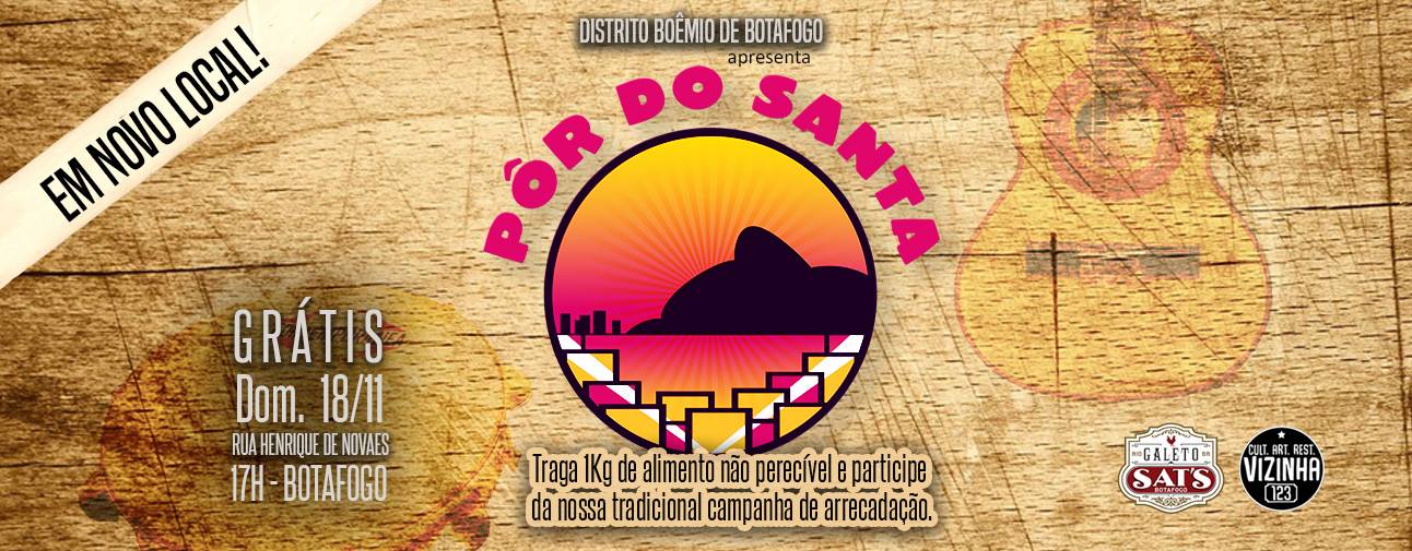 Pôr do Santa - Roda de Samba - Evento Gratuito!