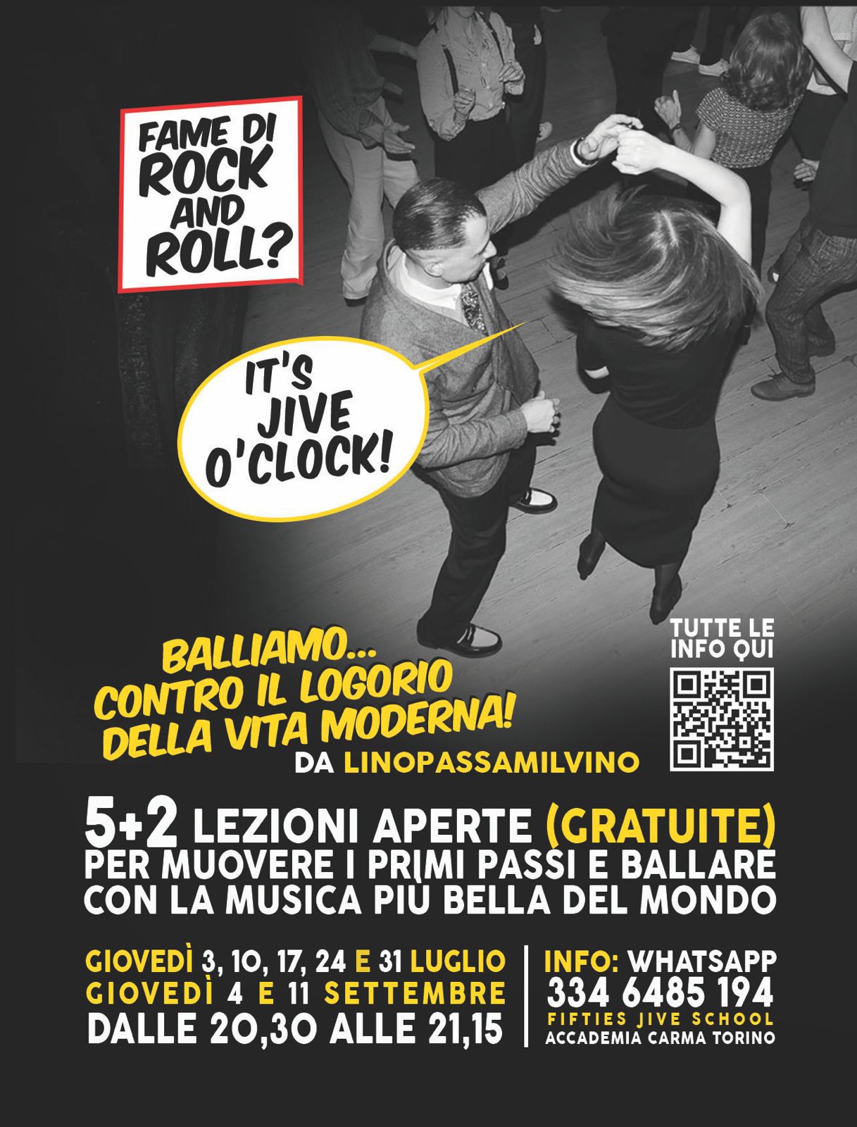 It’s Jive o’clock! - da Linopassamilvino