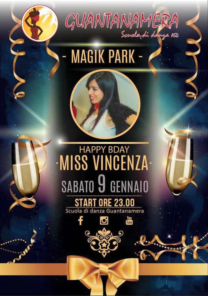 >>> HAPPY BIRTHDAY ENZA Sab. 09 Gen Guantanamera MAGIK TUMBAO <<<