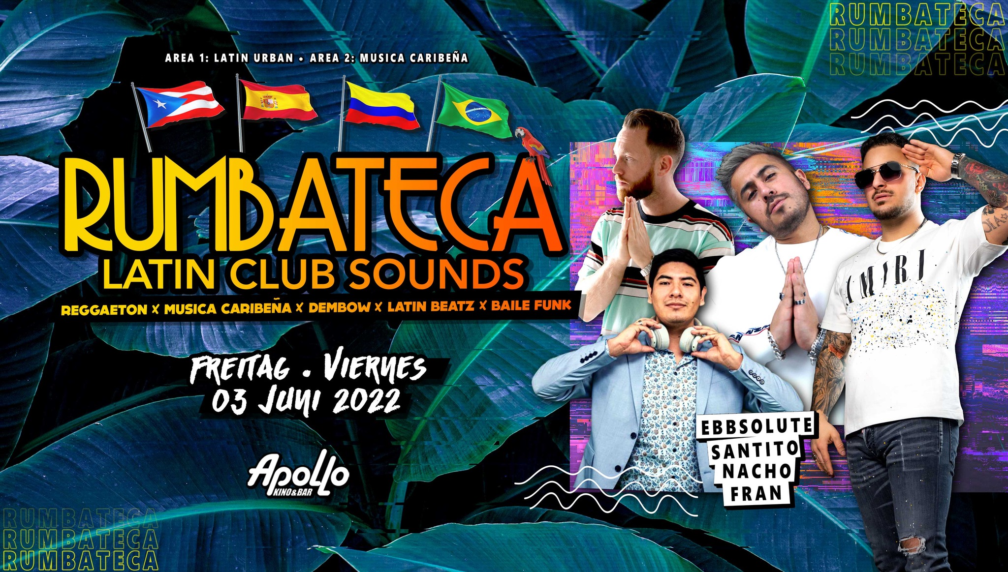 FR 03.06 • RUMBATECA • Latin Clubbing • Apollo Aachen