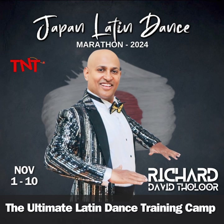 世界チャンピオン指導!Salsa & Bachata 集中トレーニング Japan Latin Dance Marathon - 2024 with Richard David Tholoor