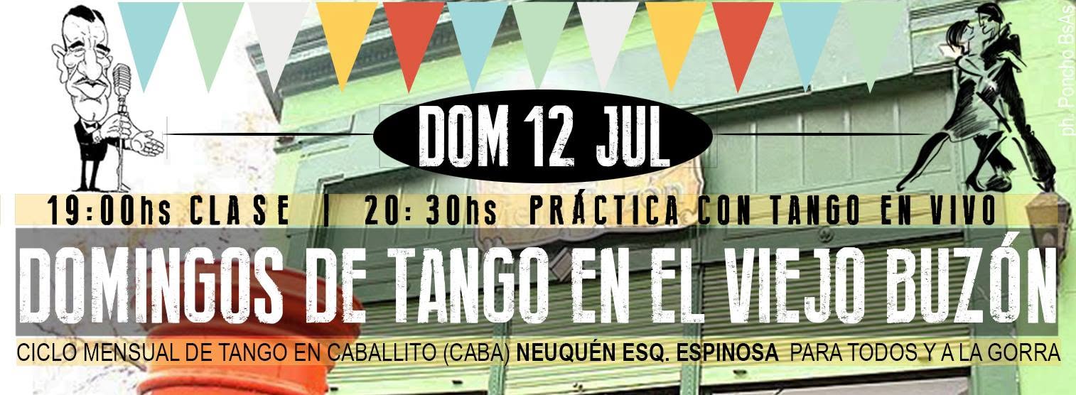 DOMINGOS DE TANGO EN EL VIEJO BUZON