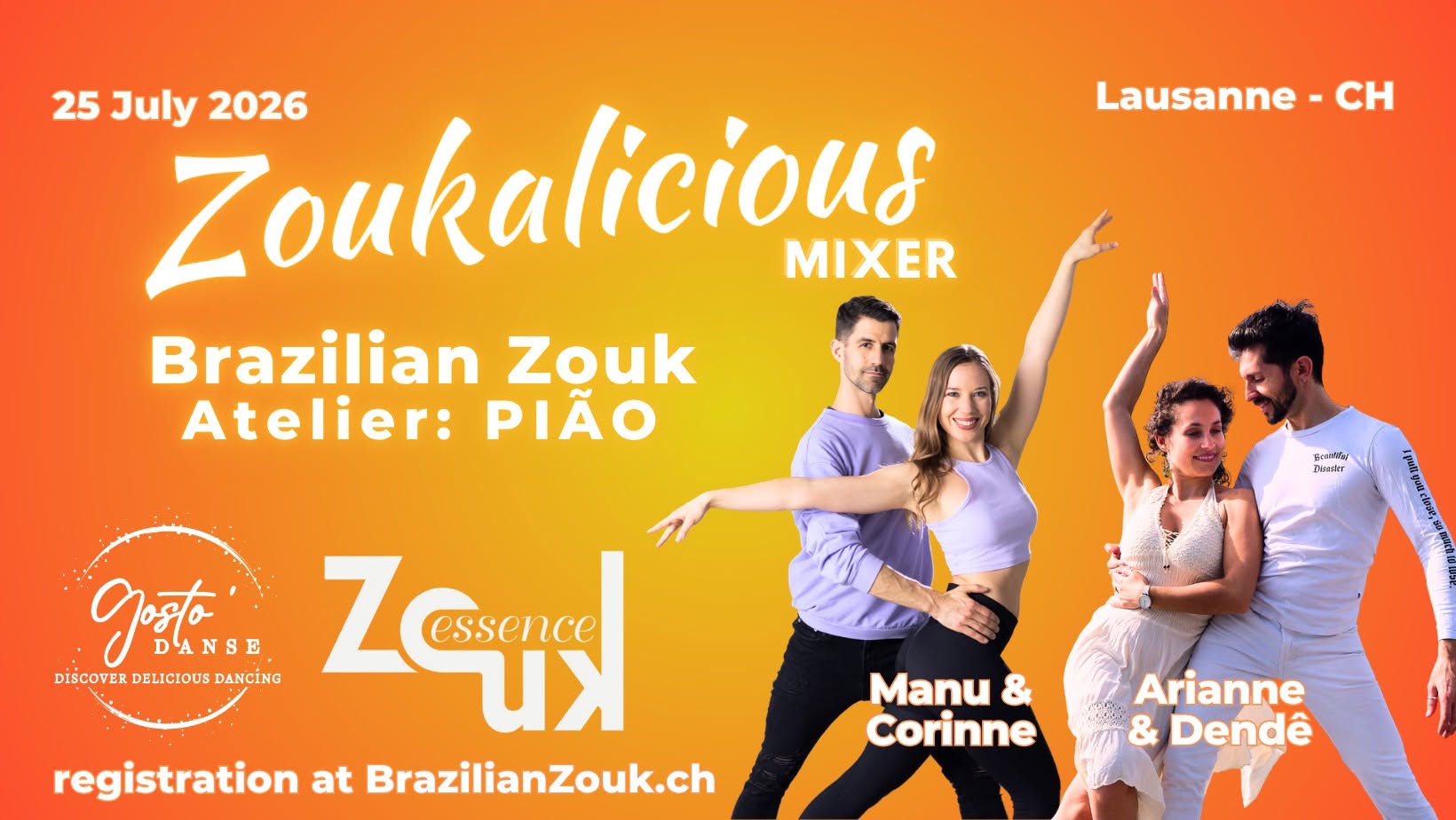 Zoukalicious Mixer - Pião with Zouk Essence