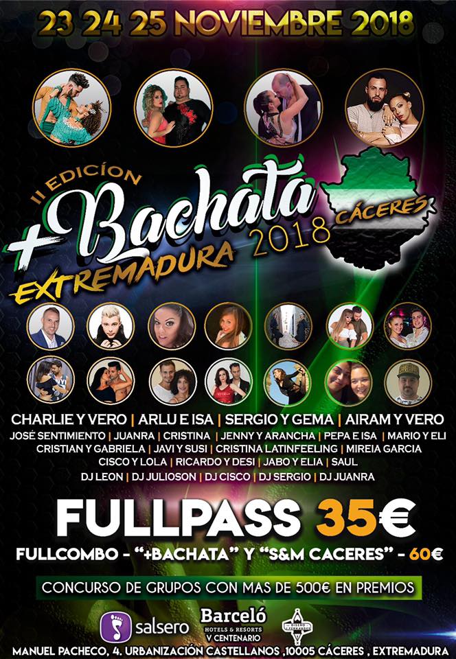 MAS Bachata Extremadura (Caceres) Evento Oficial