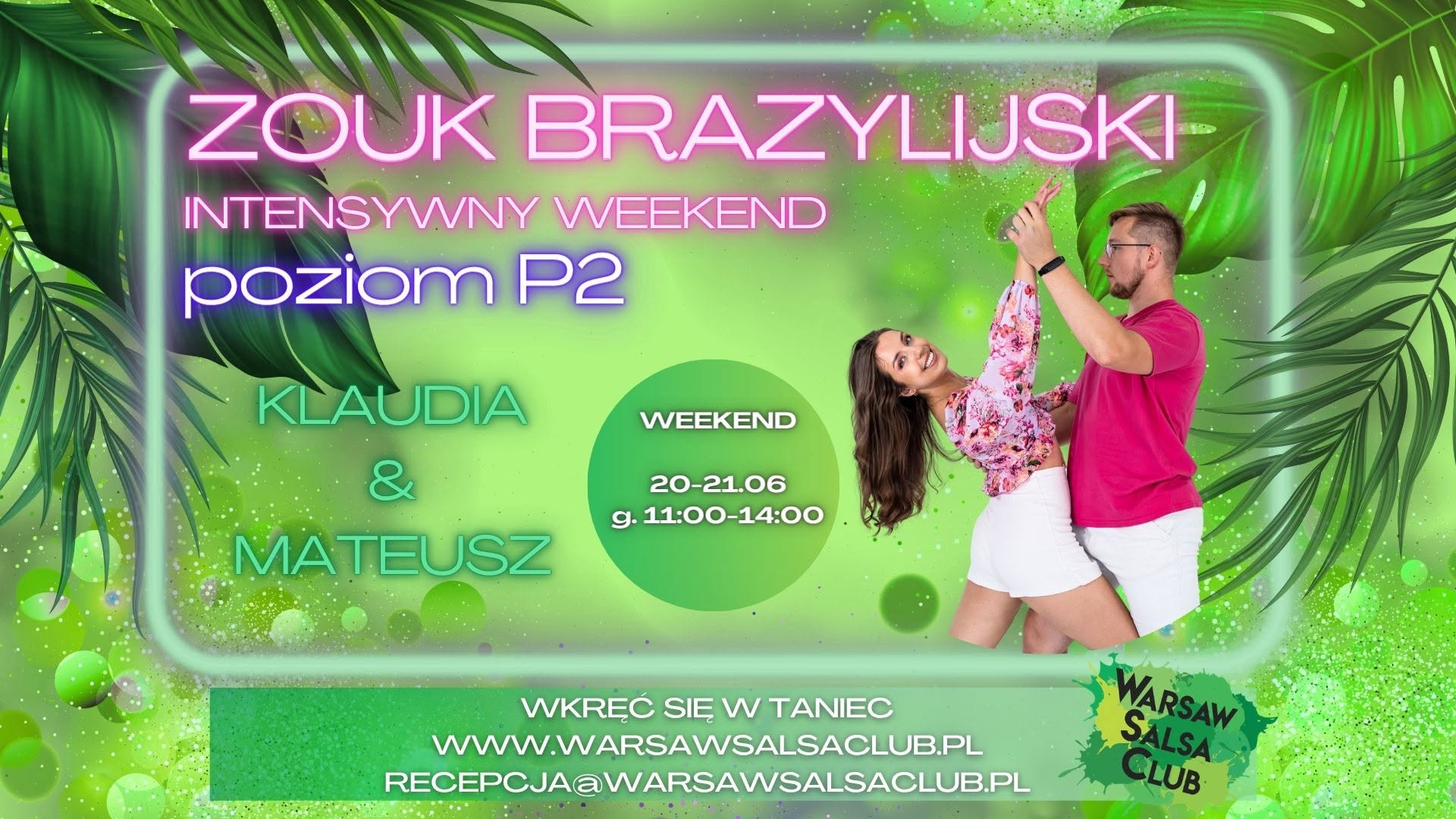 ZOUK Brazylijski P2 weekend