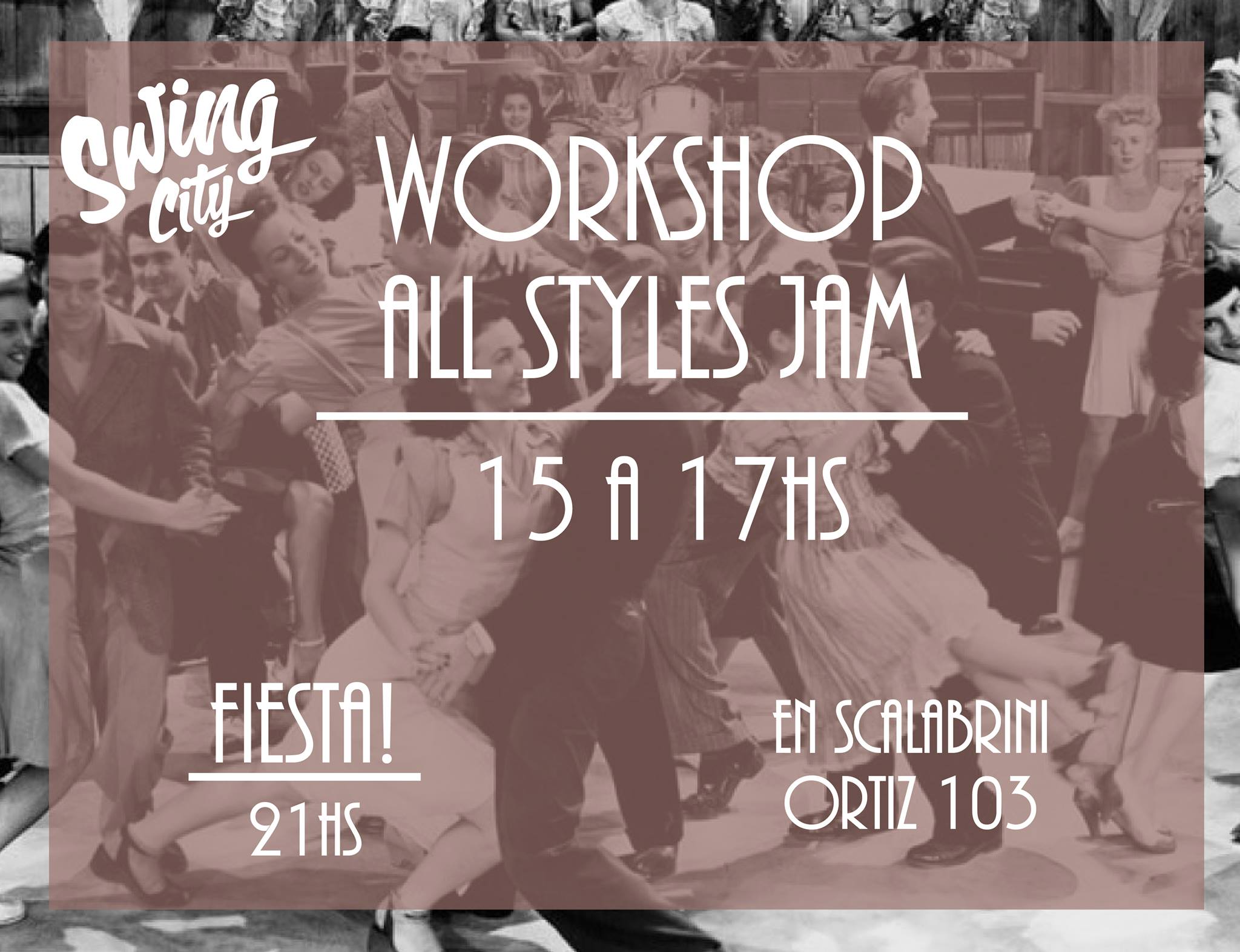 Workshop All Styles Jam + Fiesta! by Swing City