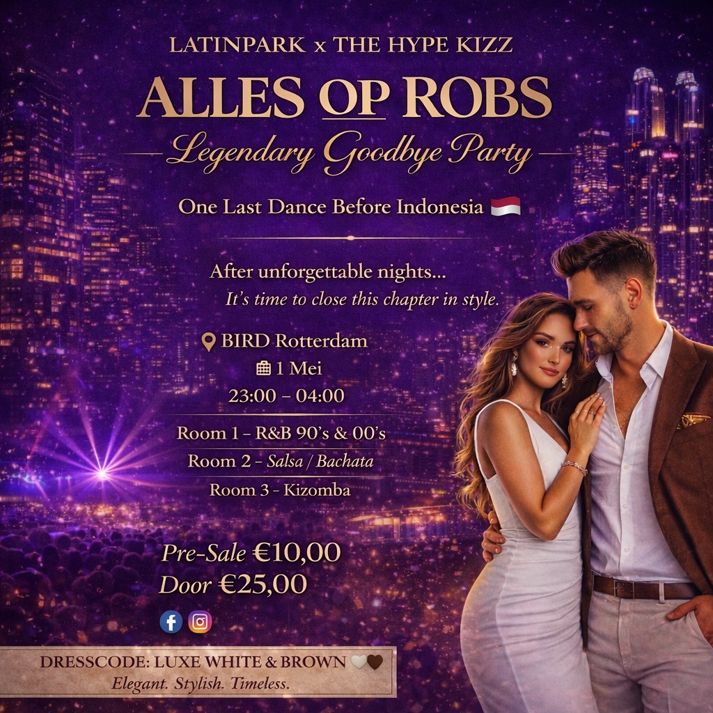 LatinPark x The Hype Kizz R&B 90’s & 00’s Salsa & Bachata Kizomba