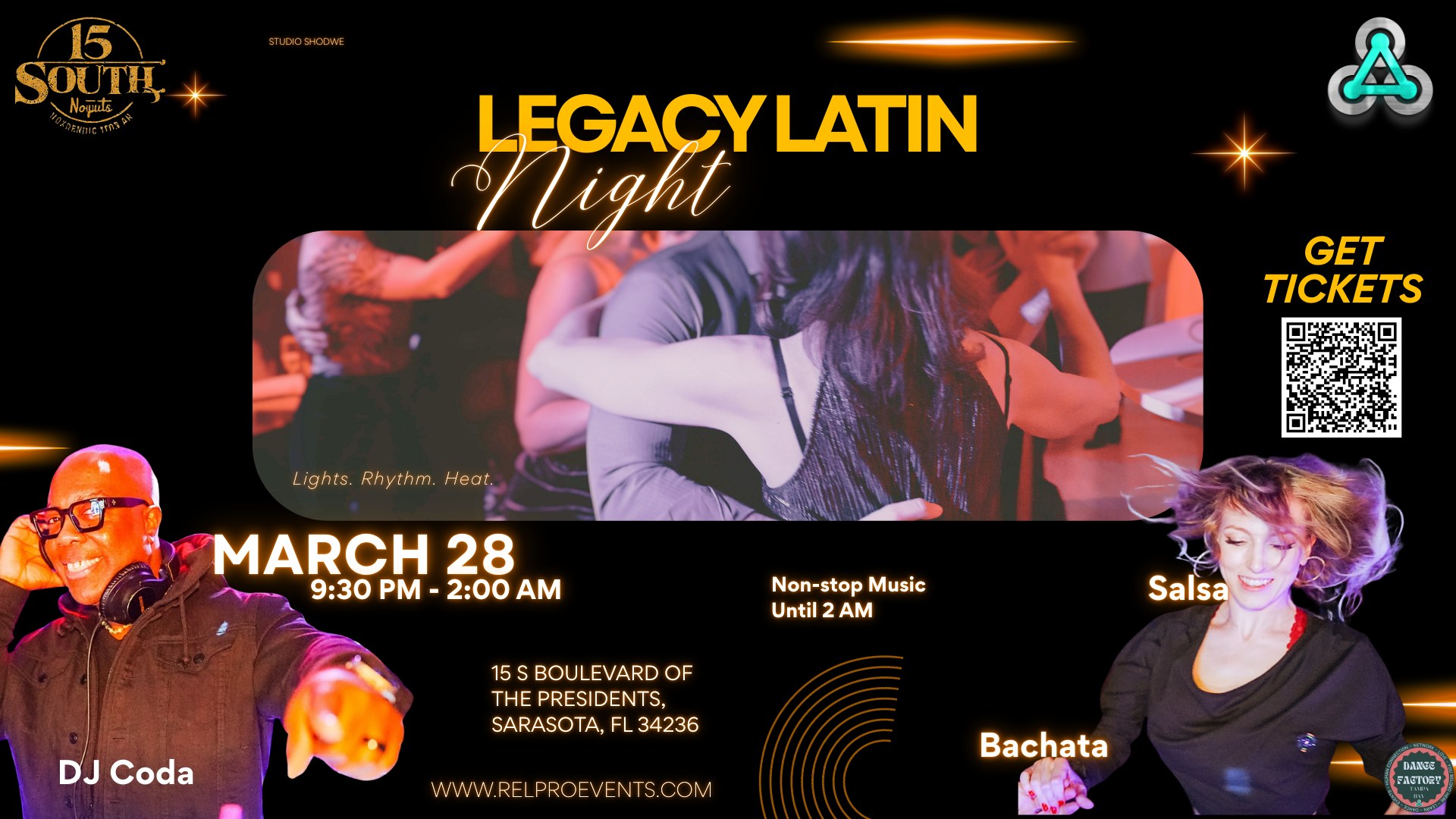 Legacy Latin Night at 15 South by Napule!