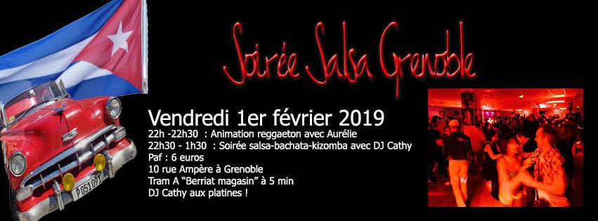 Grande soirée Salsa Grenoble