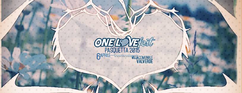OGGI "ONE LOVE FEST" PASQUETTA 6 APRILE DJ LUGI IMPERIAL SOUND ARMY ft DAN I SHAKALAB INSINTESI FT MISSMYKELA LUCA MARANO OSS