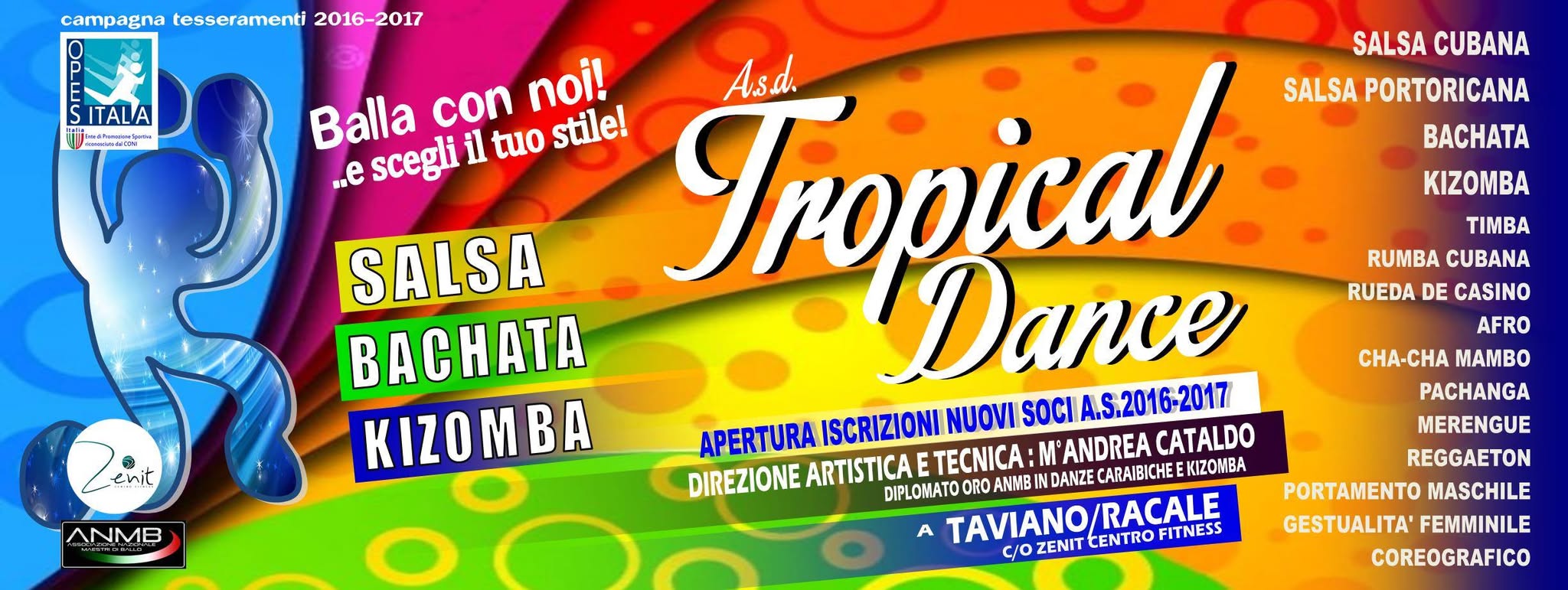 ☆ Tropical Dance ☆ nuovi corsi di salsa, bachata e kizomba