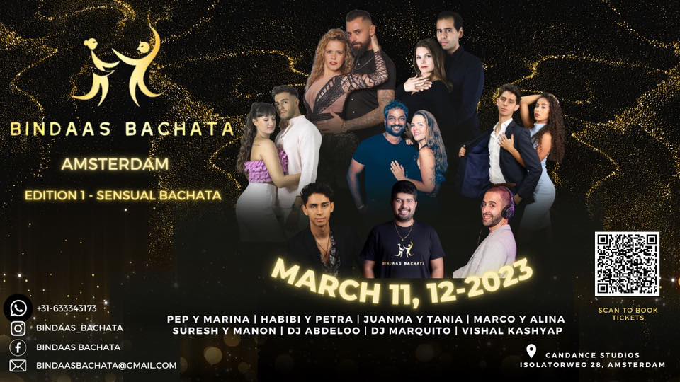 BINDAAS BACHATA AMSTERDAM - Edition 1 ( SOLD OUT)