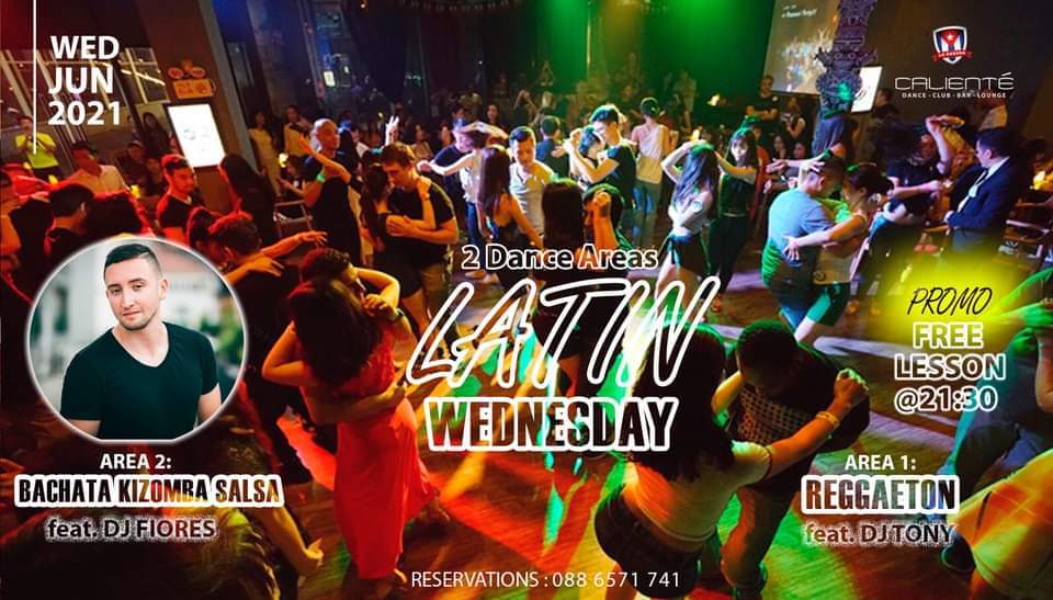Latin Wed ft. DJ Fiores & DJ Tony FREE ENTRANCE before 22:30