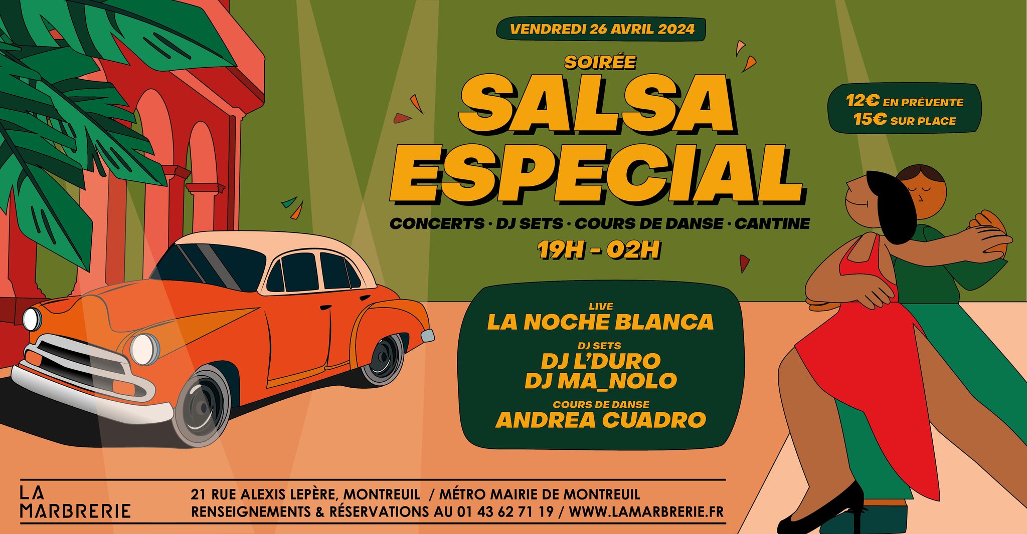 Salsa Especial avec La Noche Blanca