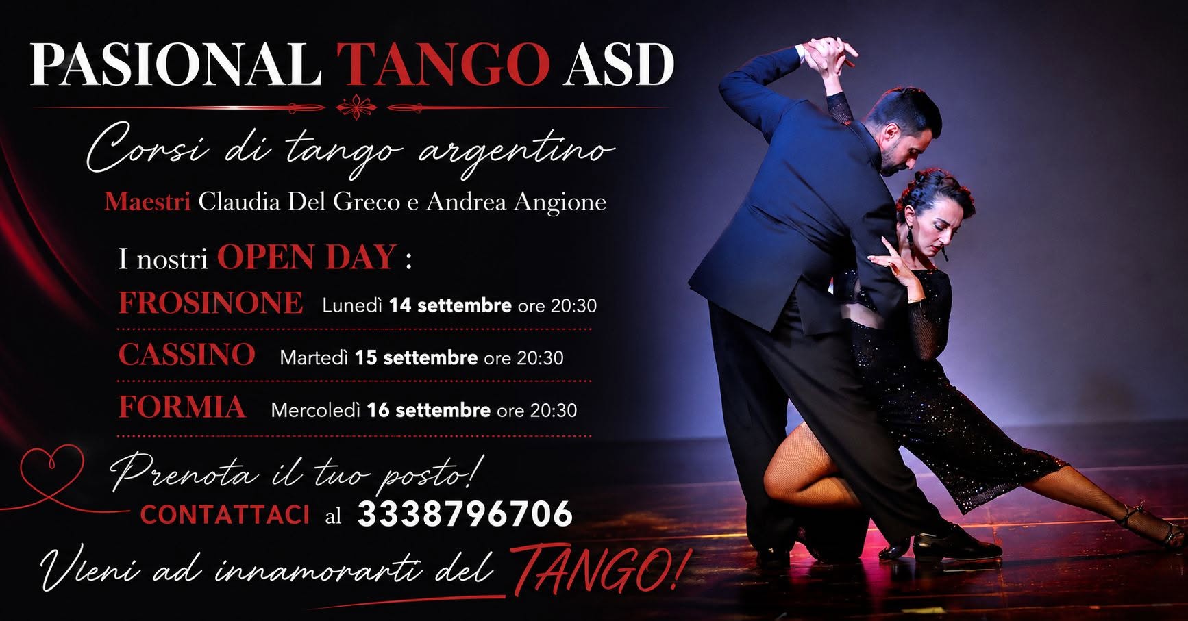 CORSI DI TANGO ARGENTINO - OPEN DAY