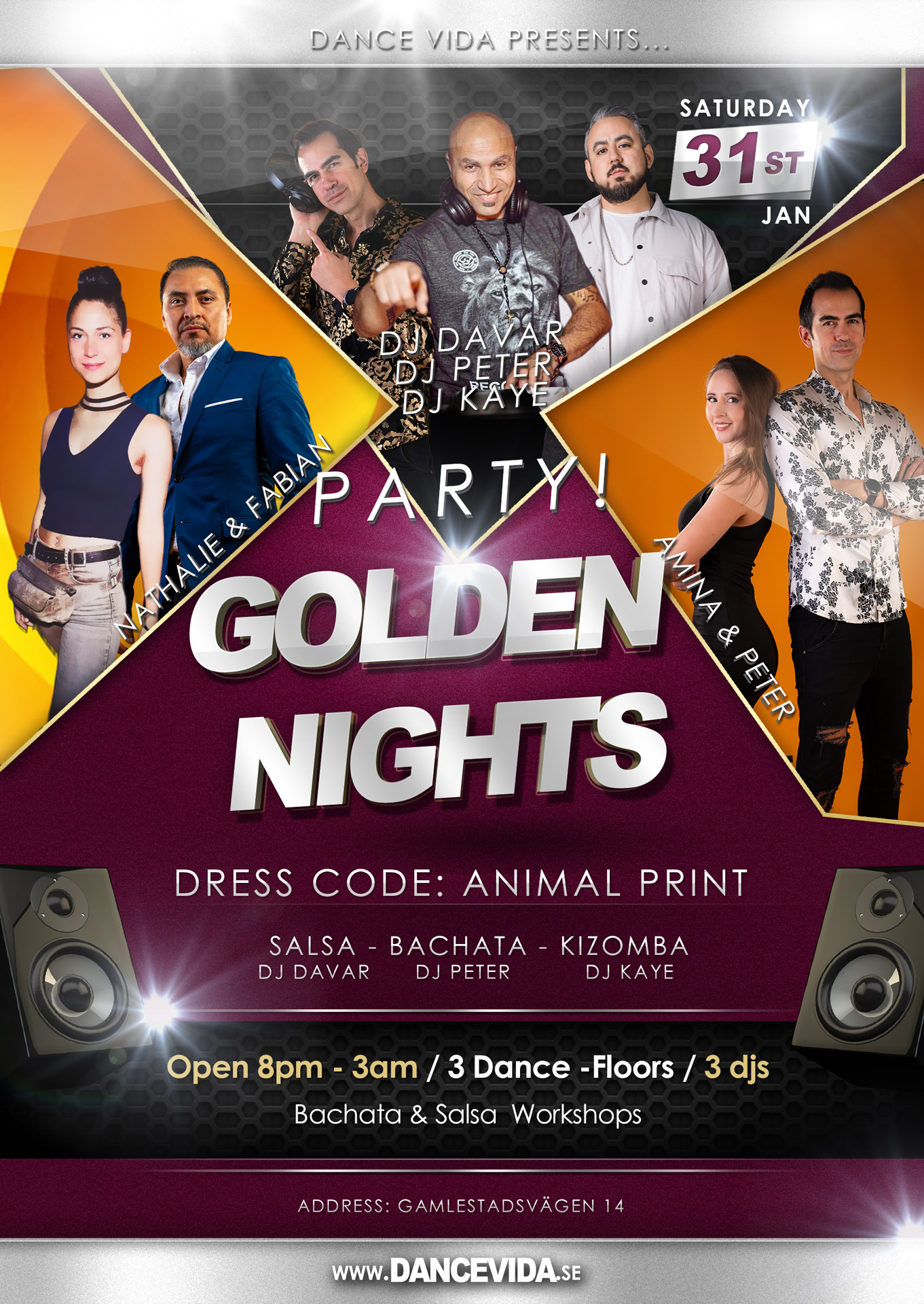 Golden Nights Dance Party