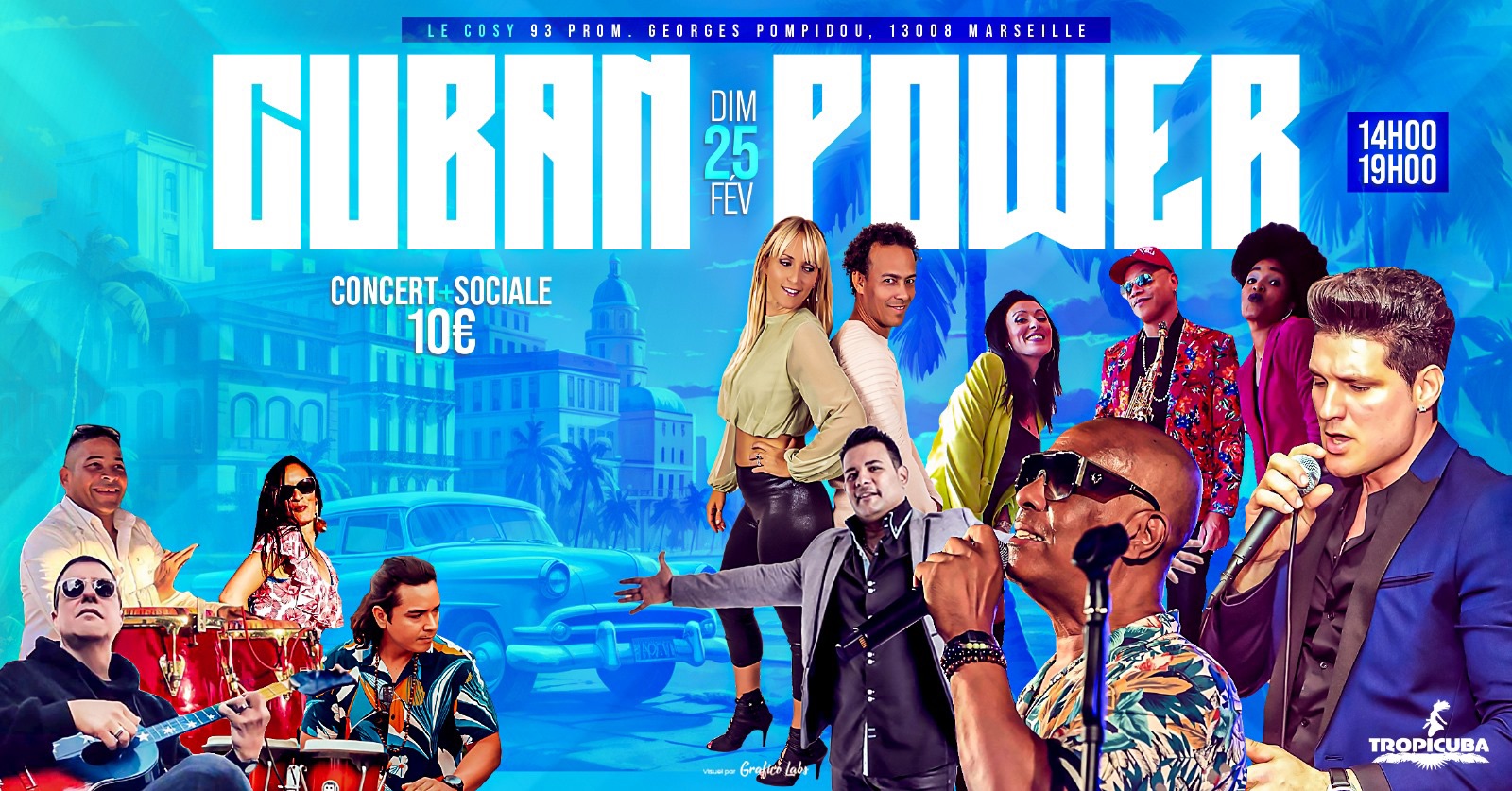 Concert CUBAN POWER + Sociale Latina