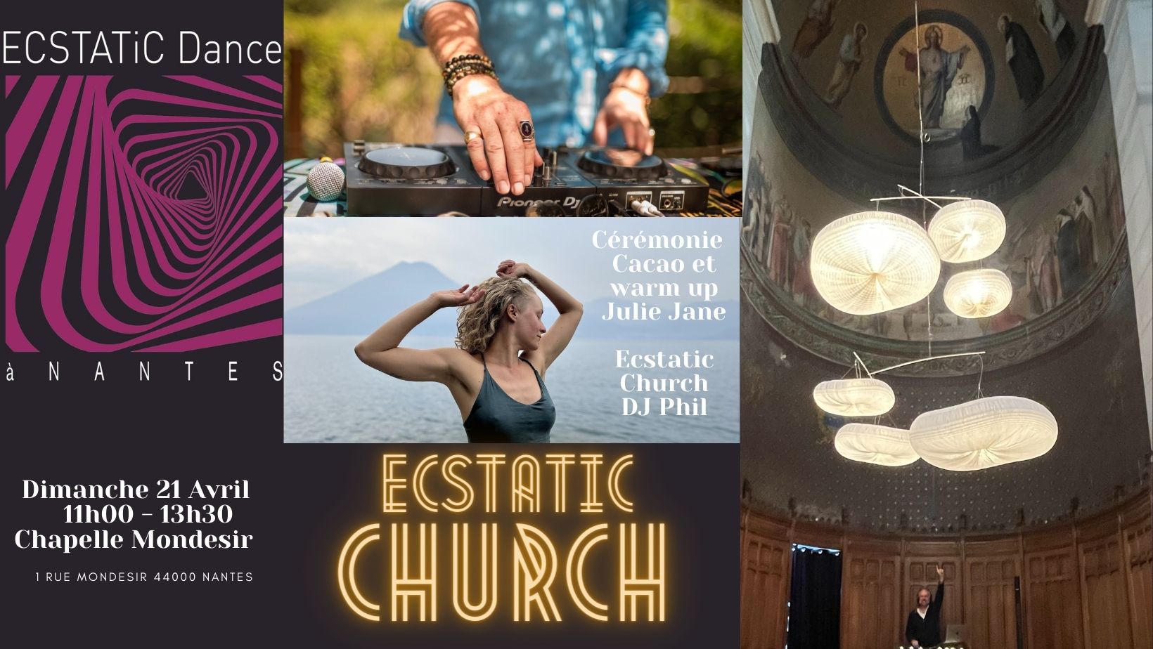 Ecstatic (Dance) Church à la Chapelle Mondesir