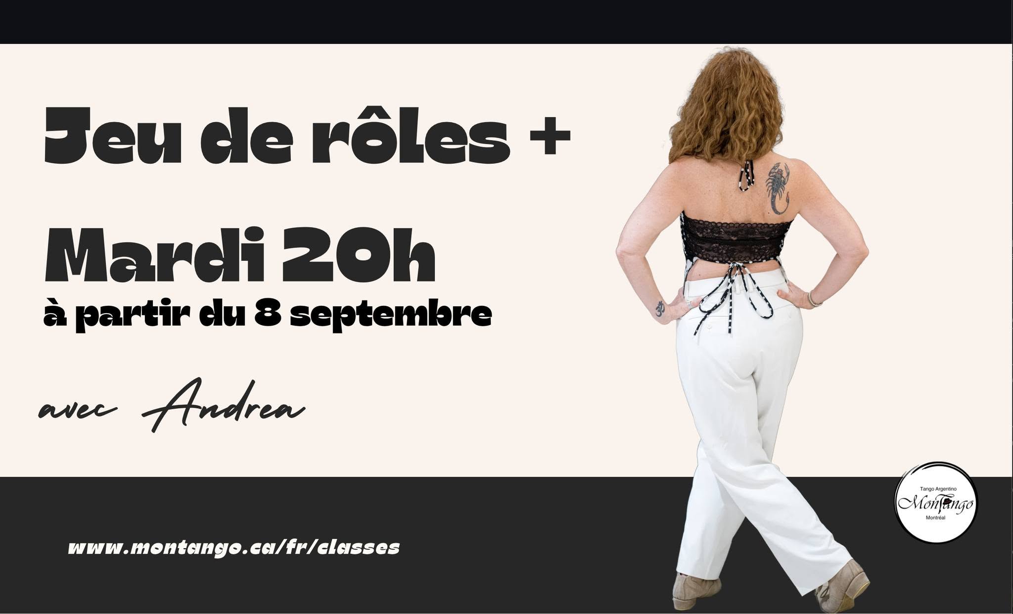 Jeu de rôles + Avec Andrea