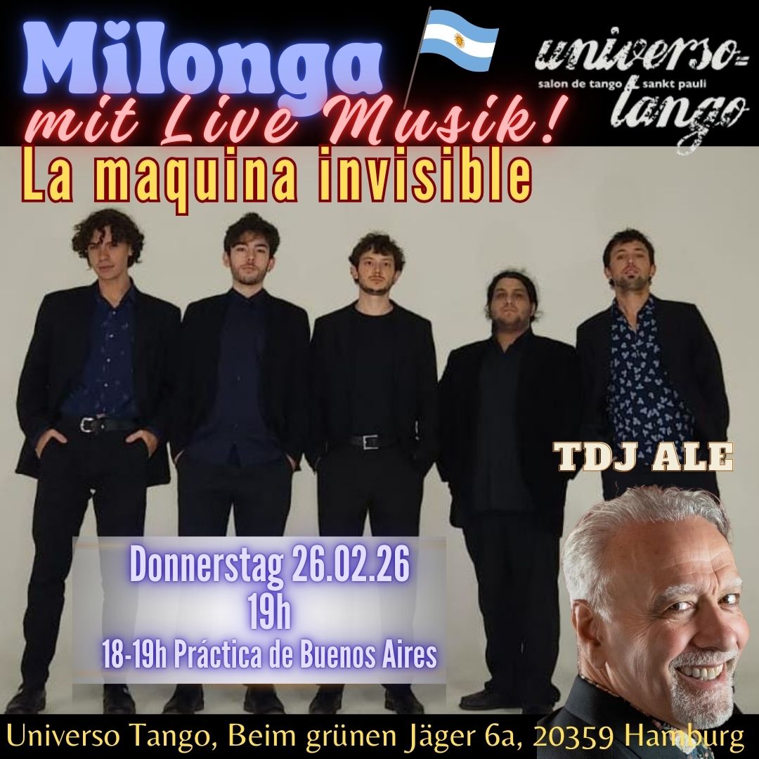 LIVE MUSIC "La maquina invisible" La tardecita de Buenos Aires
