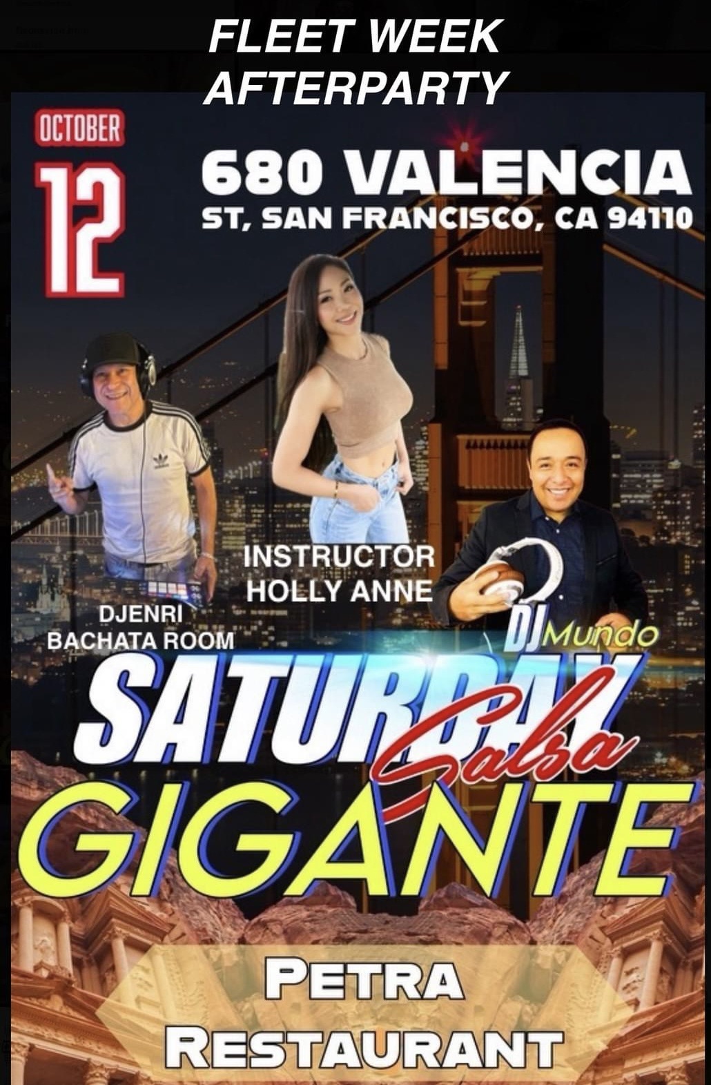 SATURDAY SALSA GIGANTE