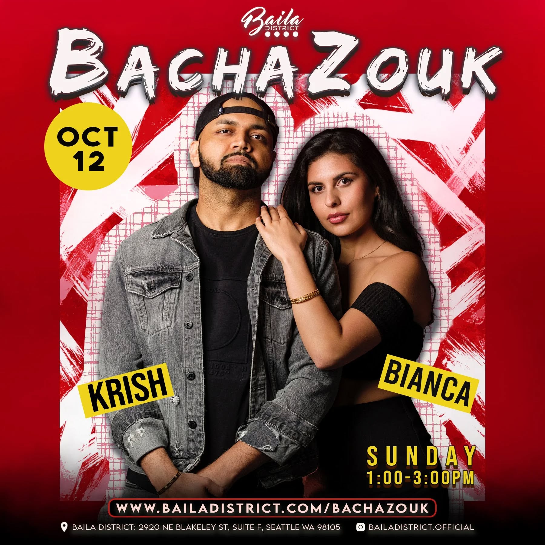 BachaZouk Workshop with Bianca & Krish