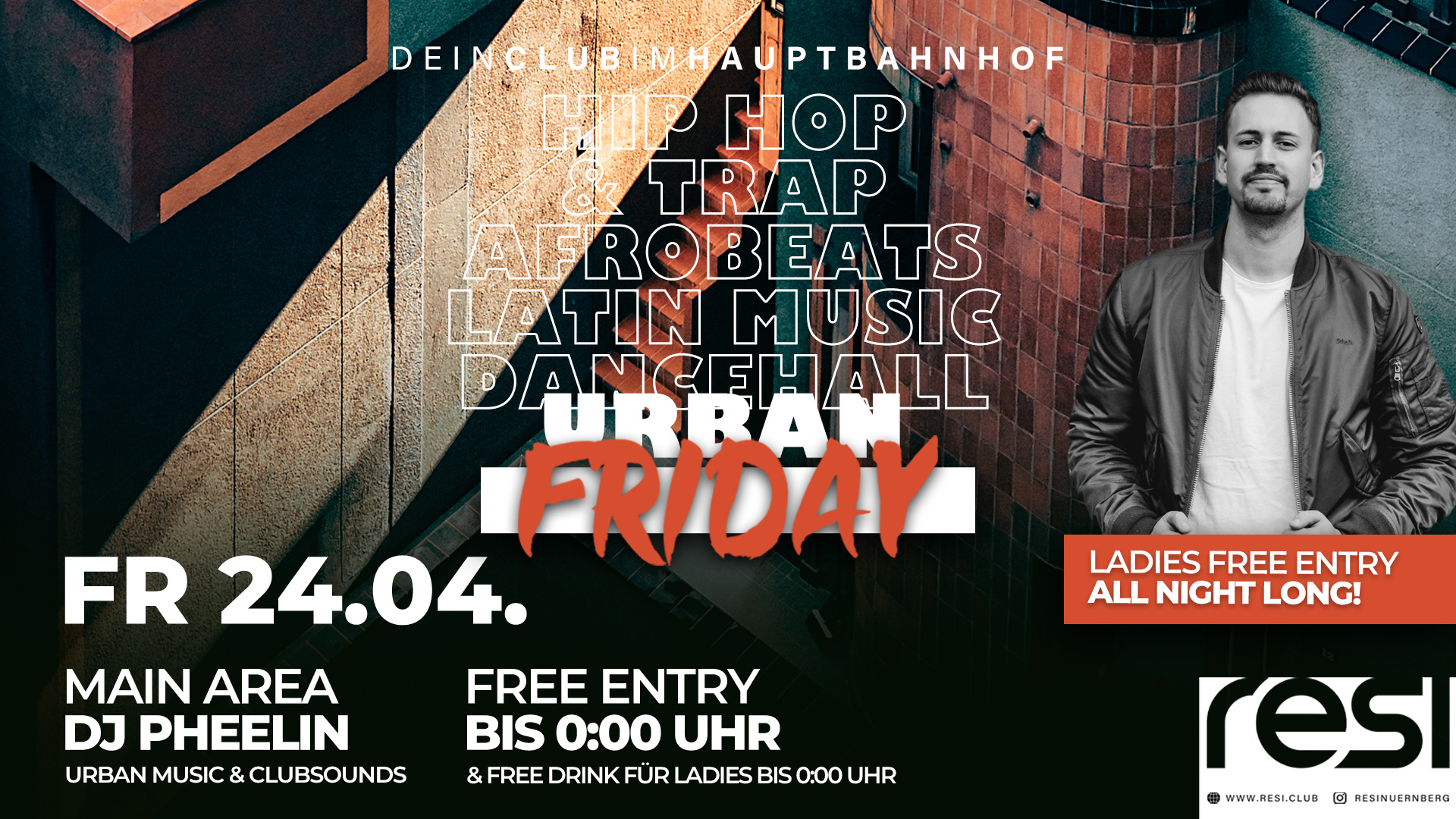 URBAN FRIDAY DJ PHEELIN