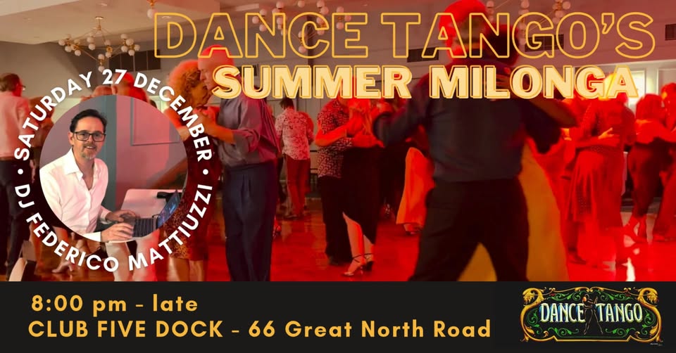 Dance Tango's Summer Milonga