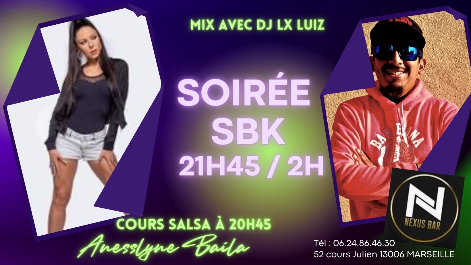Cours de Salsa cubaine suivi de la soirée SBK
