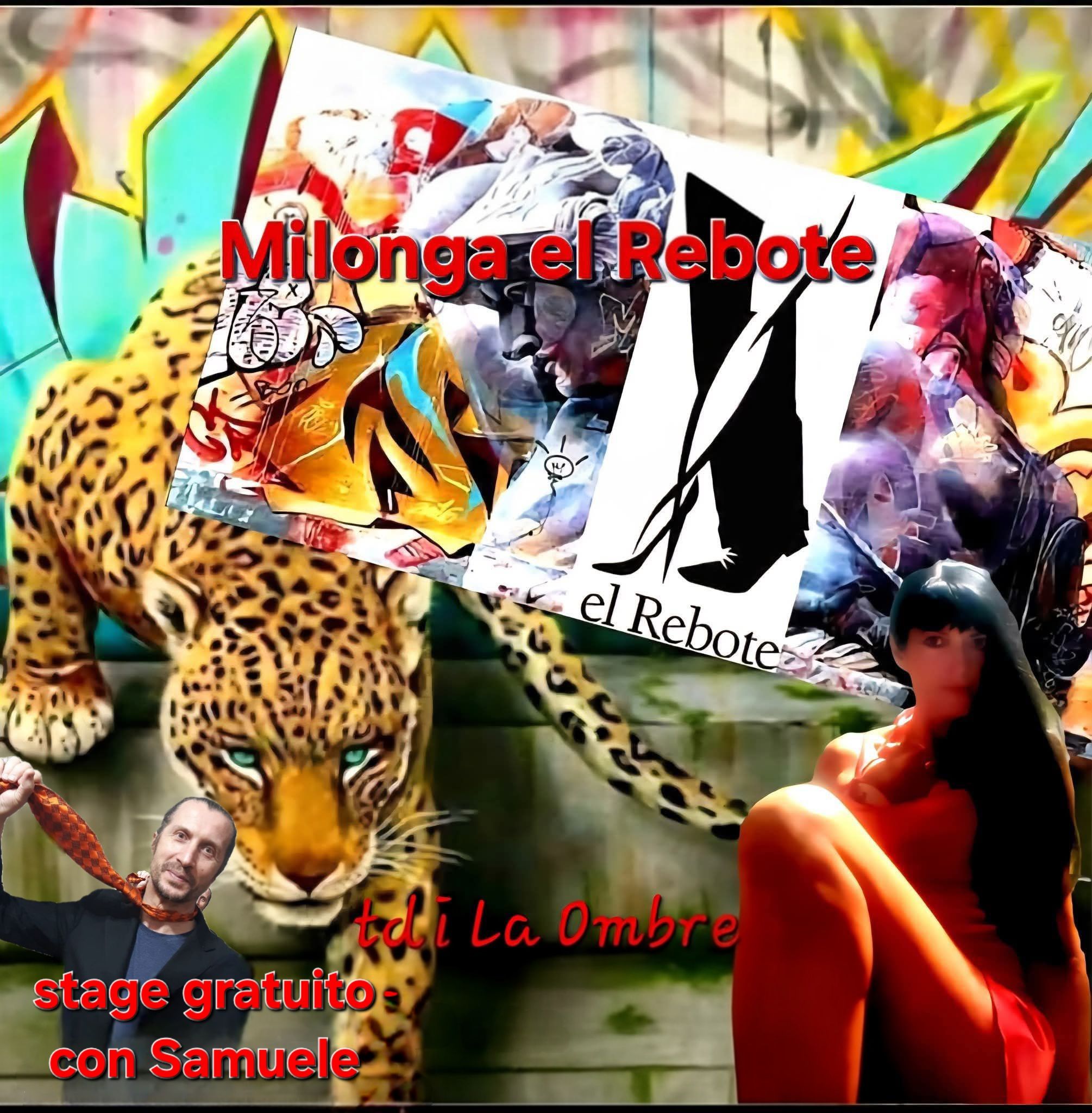 Milonga El rebote stage con Samuele tdj La Ombre