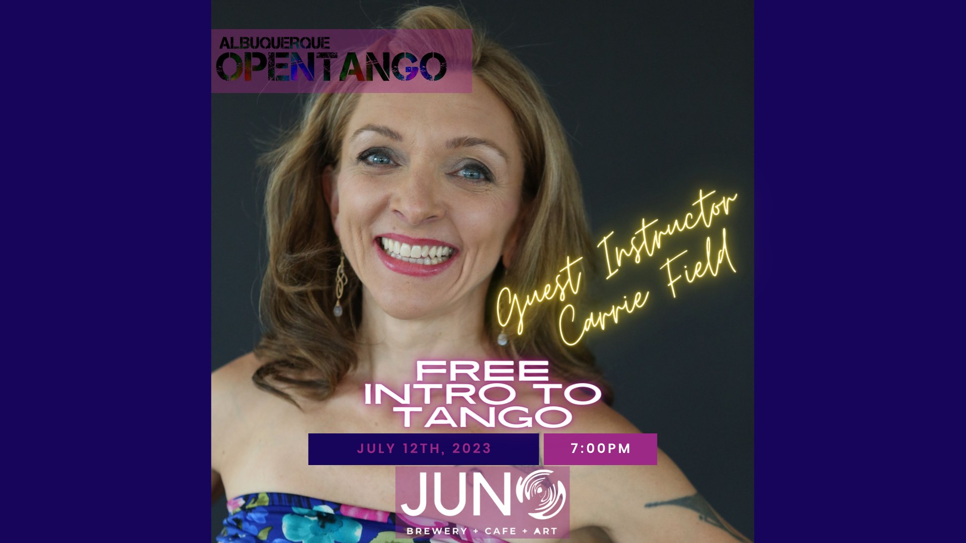 Free Tango at Juno featuring Carrie Field