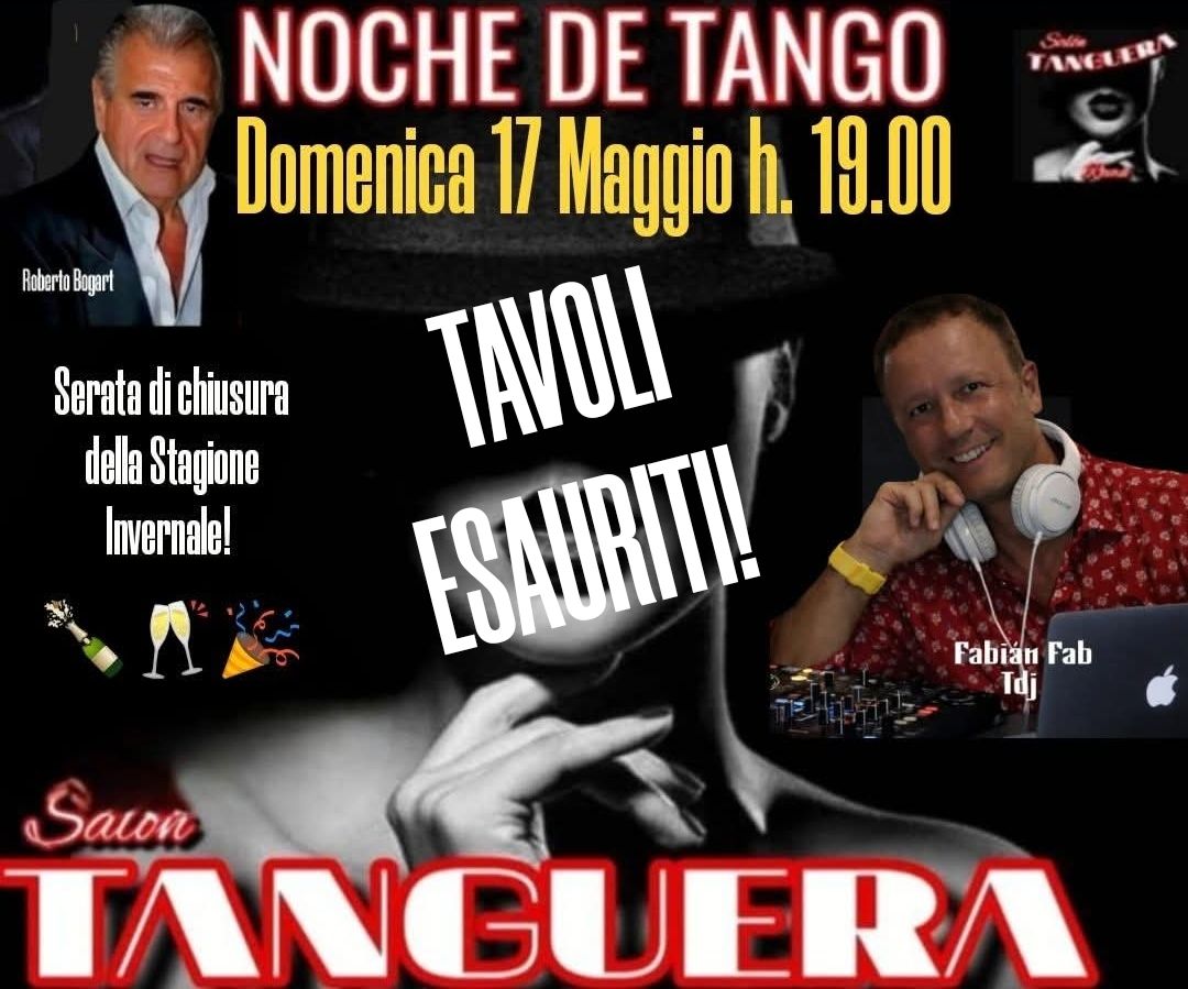 "TANGUERA GRAN NOCHE DE TANGO ARGENTINO TRADICIONAL!" - Via degli Angeli 146 Roma