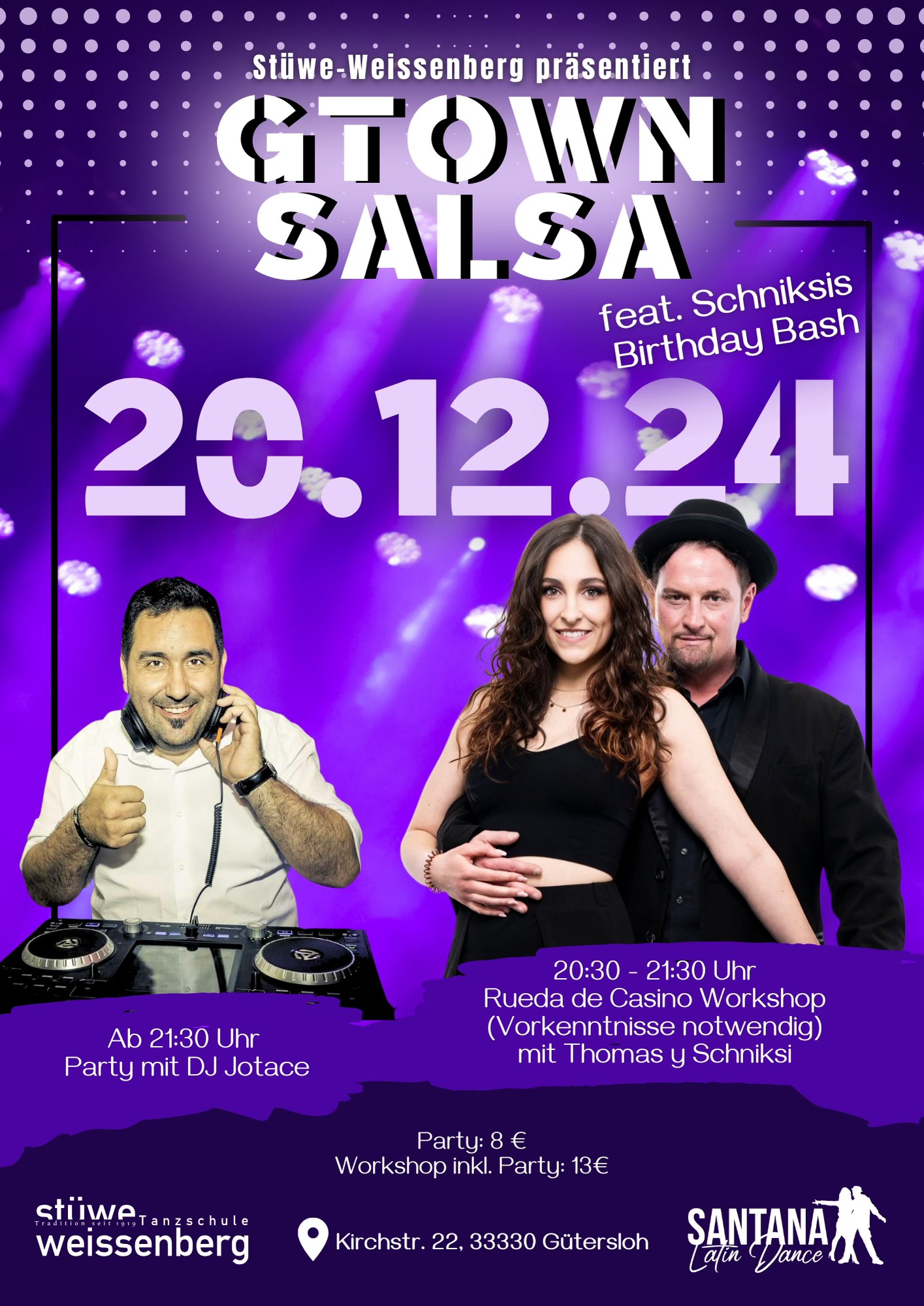 G-Town Salsa-Party feat. Schniksis Birthday Bash