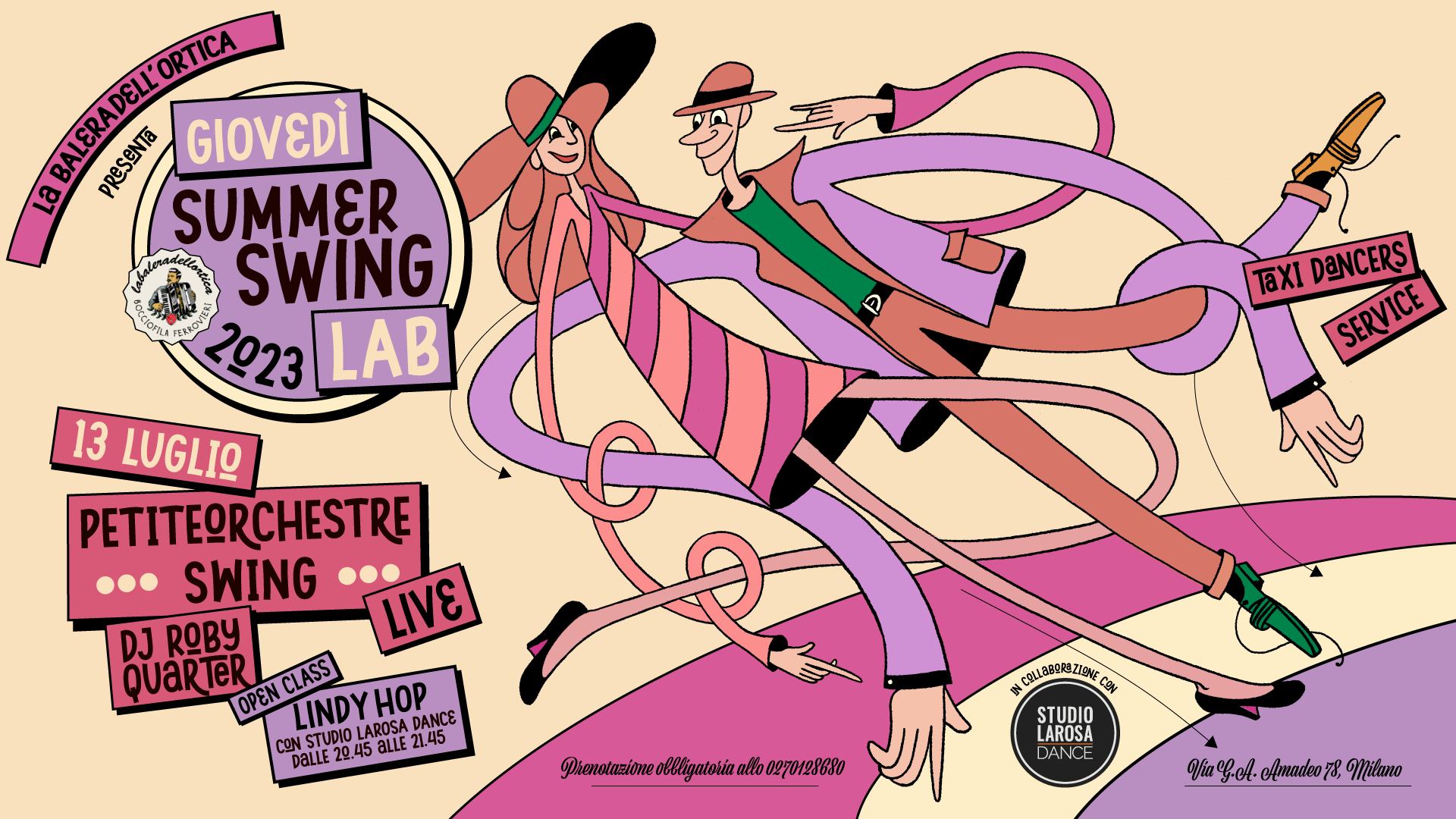 SUMMER SWING LAB #7 with PETITORCHESTRE