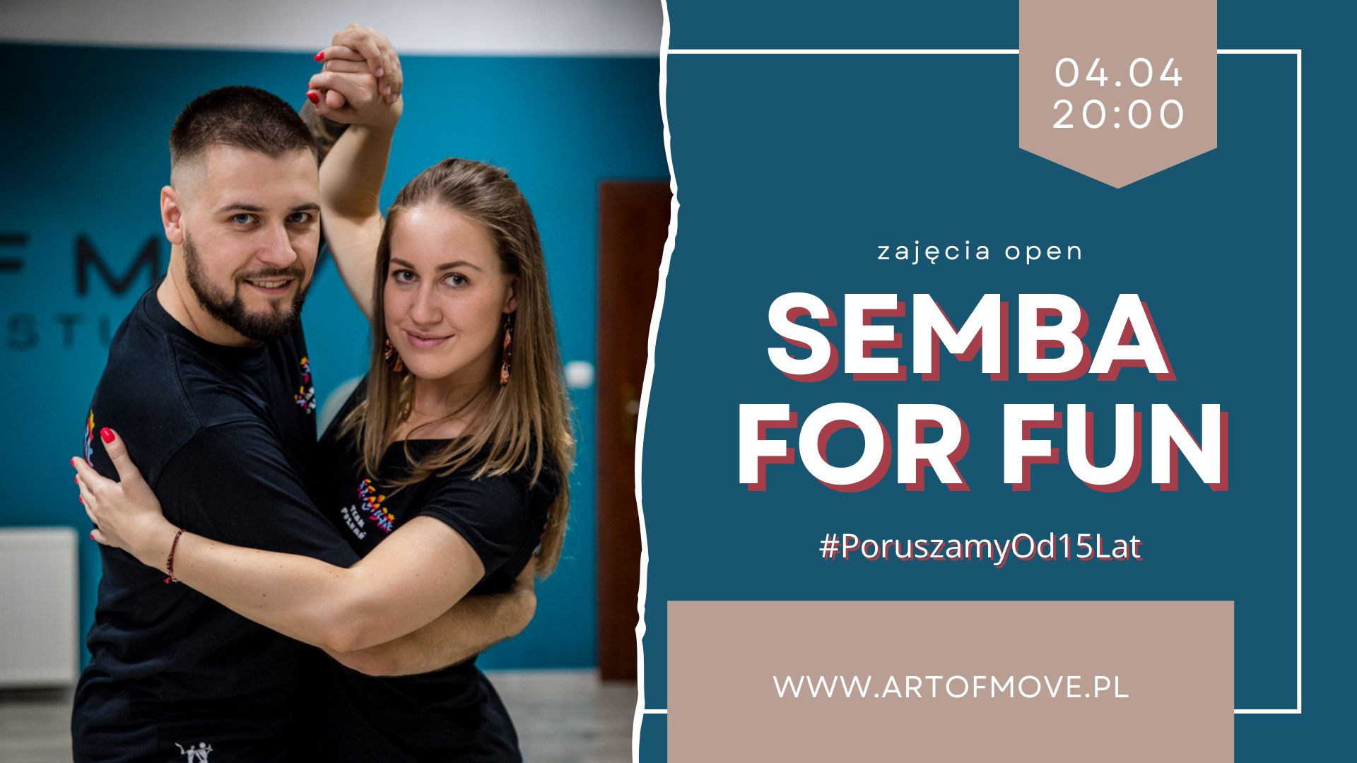 Semba for Fun - zajęcia open 04.04 Art of Move