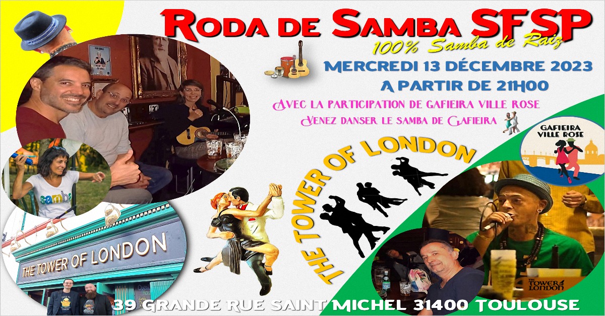 Roda de Samba SFSP au The Tower of London