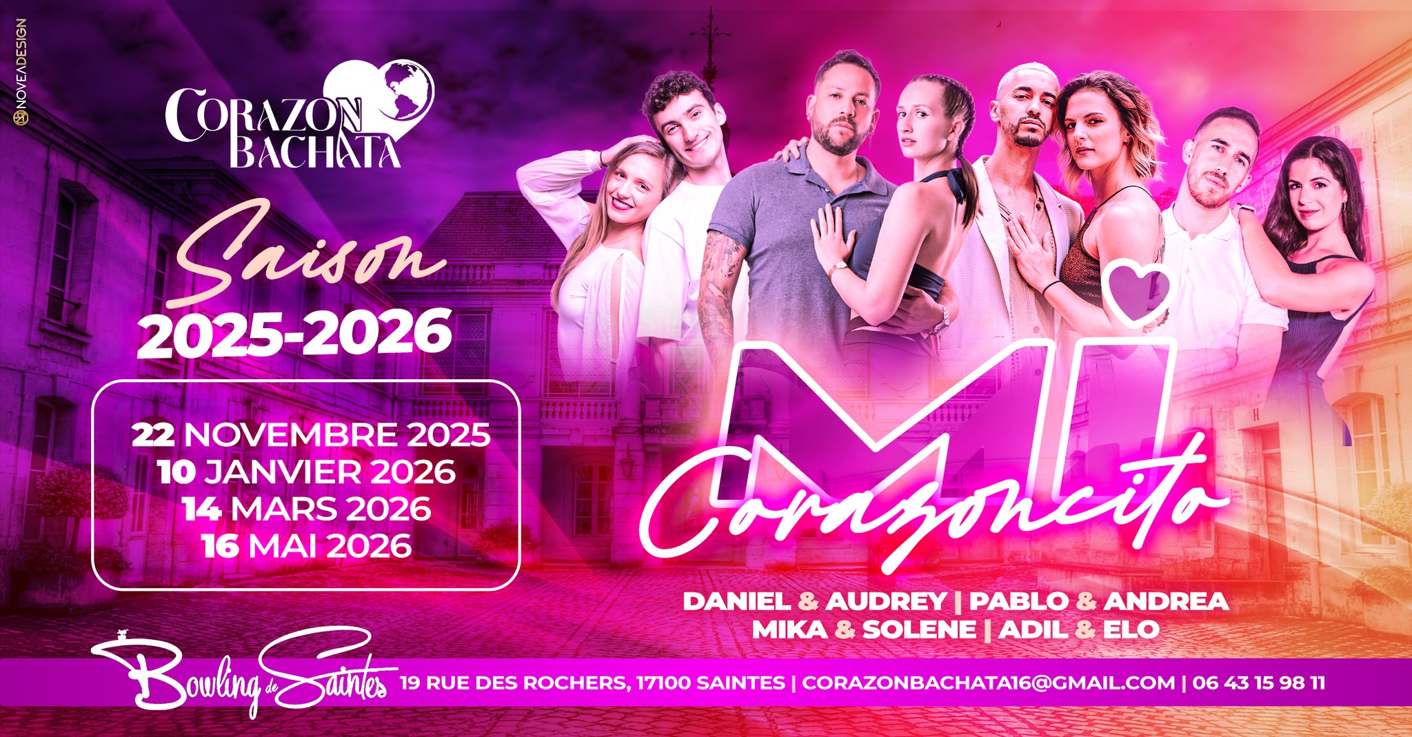 MI CORAZONCITO SAINTES SAISON 25 26