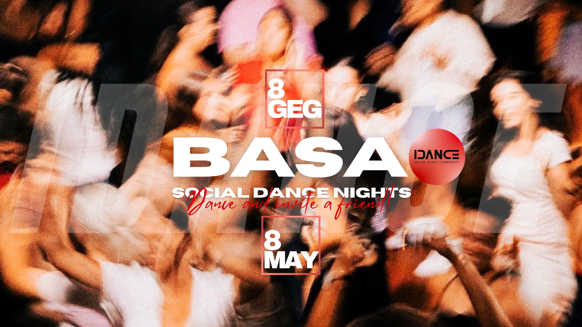 BASA salsa & bachata social dance party at IDANCE