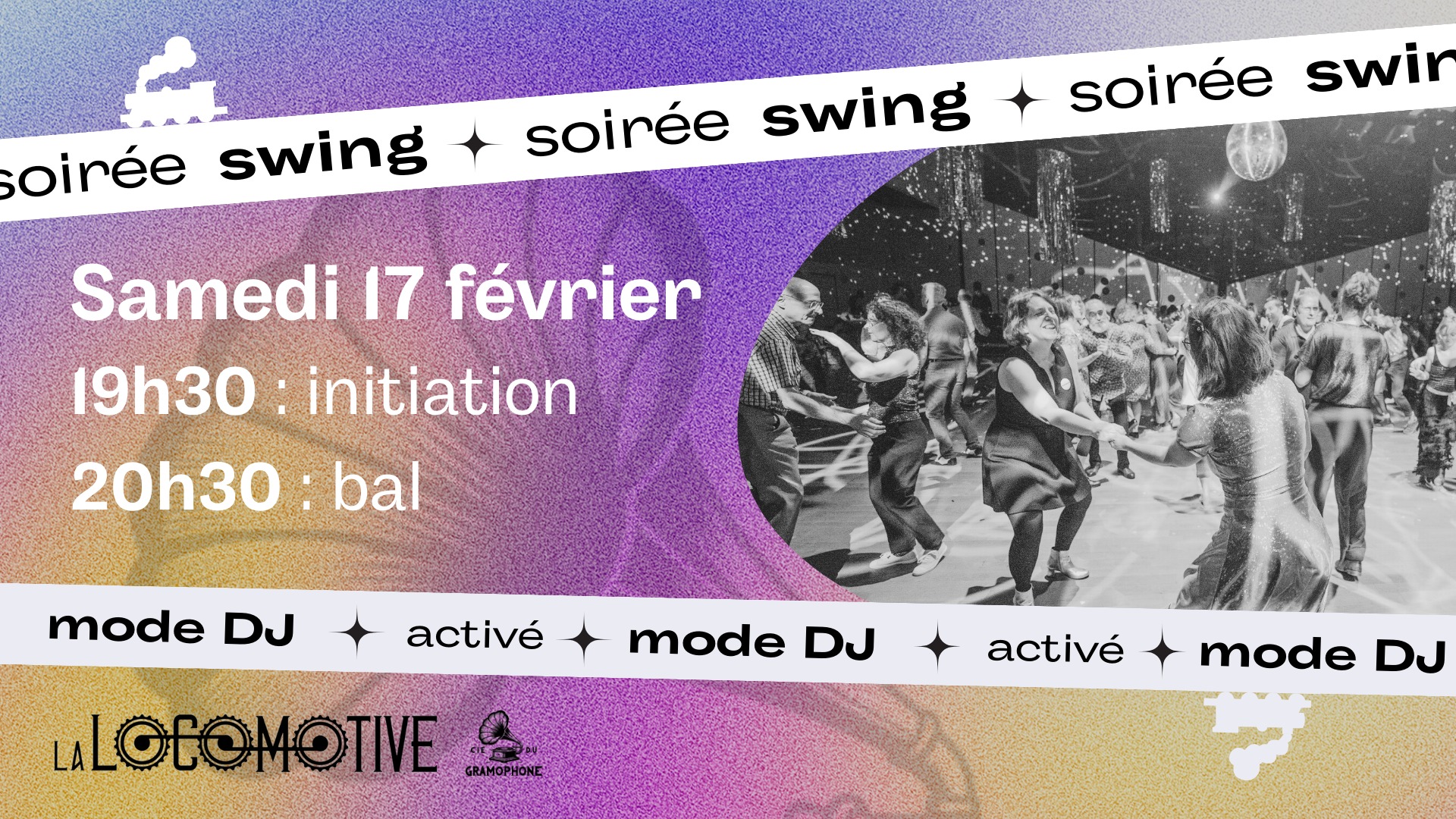 ✯ Soirée Swing ✯ @La Locomotive, Poitiers