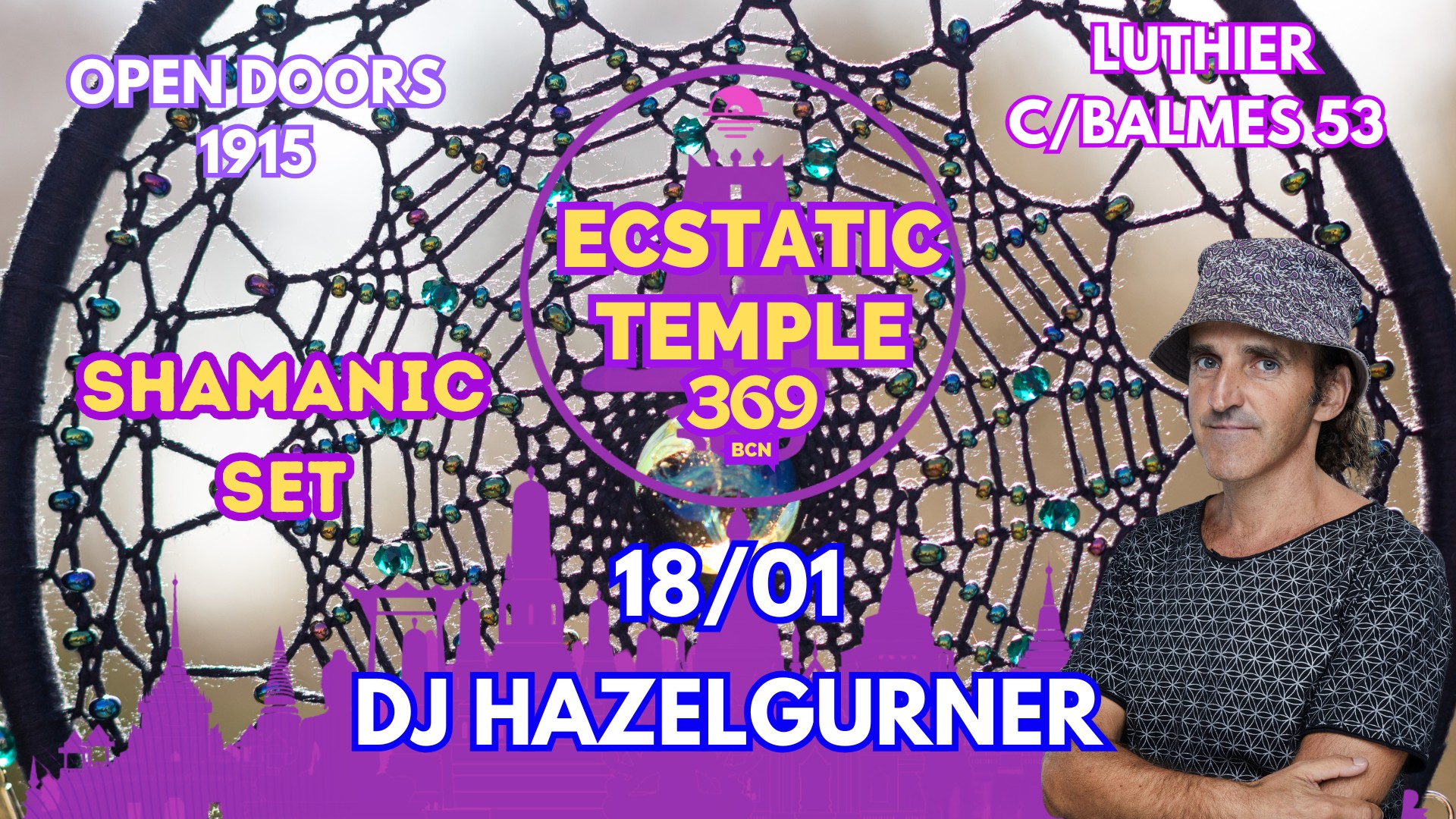 Shamanic Ecstatic Dance con Hazelgurner
