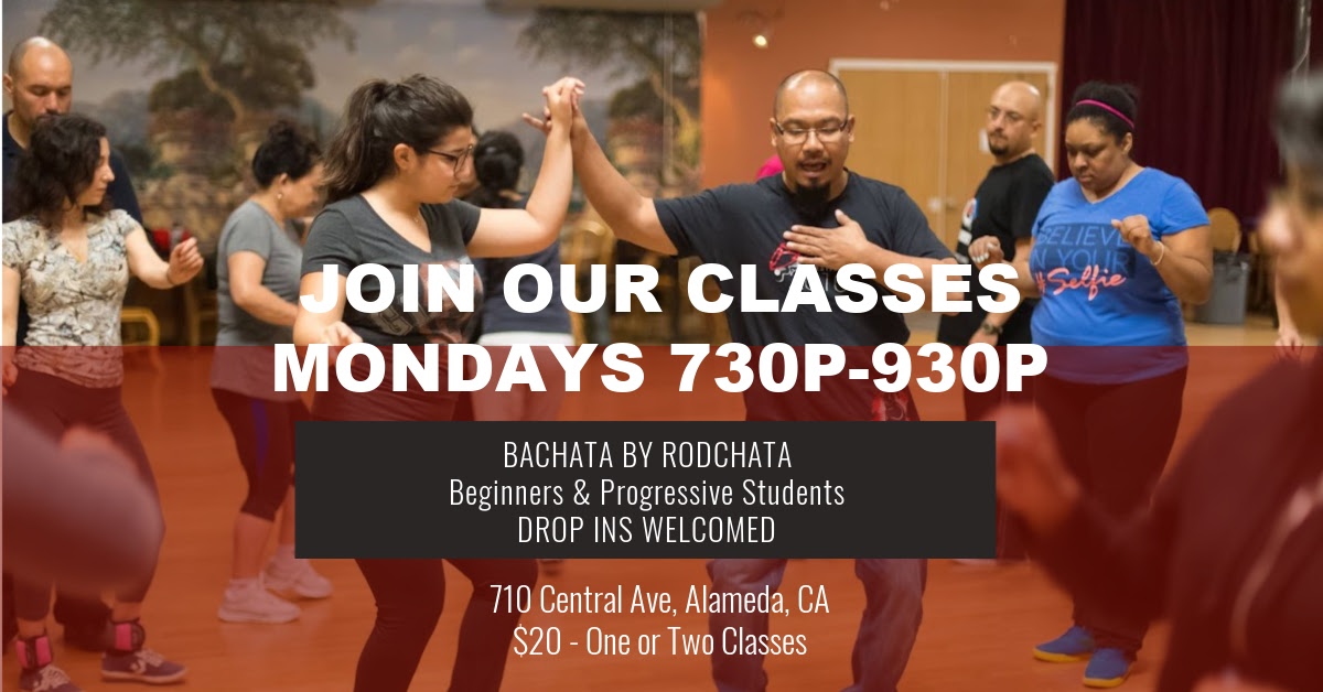 Mondays Bachata Drop In Classes (Alameda)