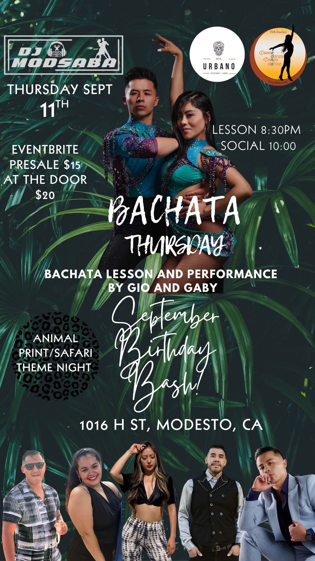 September birthday bash with Gio and Gaby
