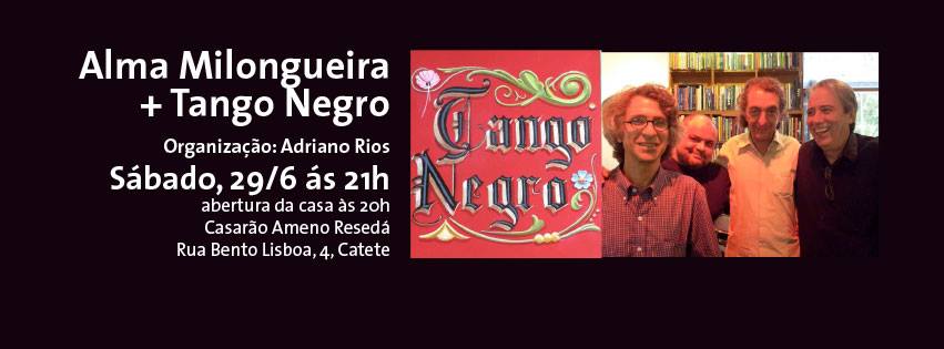 ALMA MILONGUERA MILONGA SHOW COM TANGO NEGRO