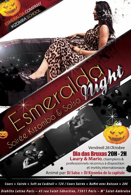 Esmeralda Night Dj Lemzo - Spéciale Dia das Bruxas