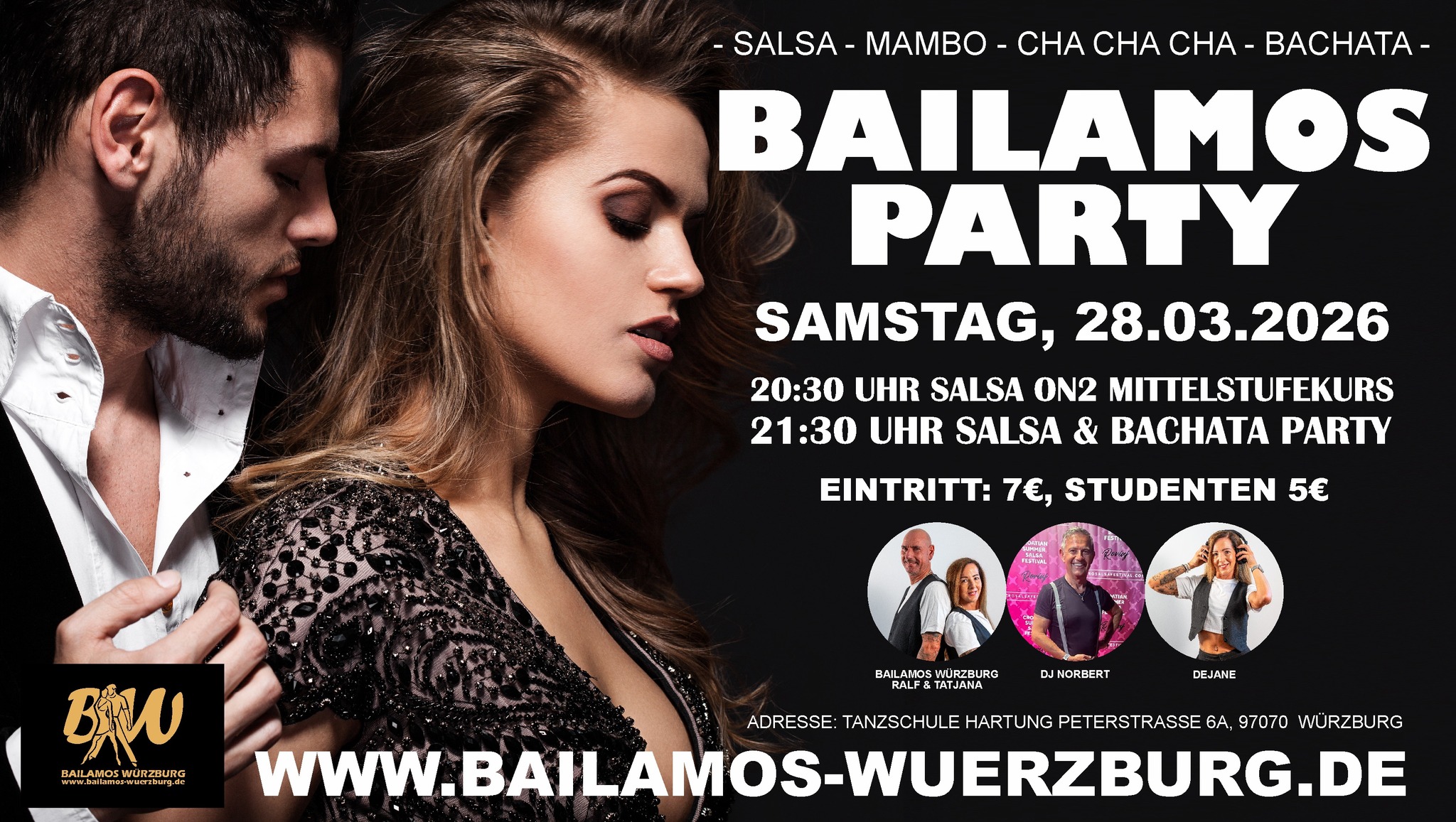 Bailamos Salsa & Bachata Party