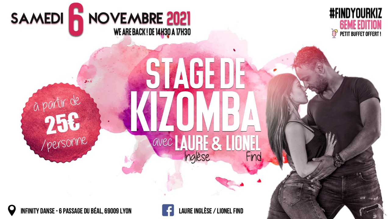 Stage de Kizomba avec Laure & Lionel - Find your kiz #6