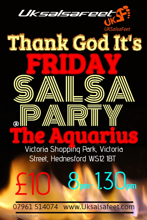 Thank God It's Friday Salsa party with Nigel May
