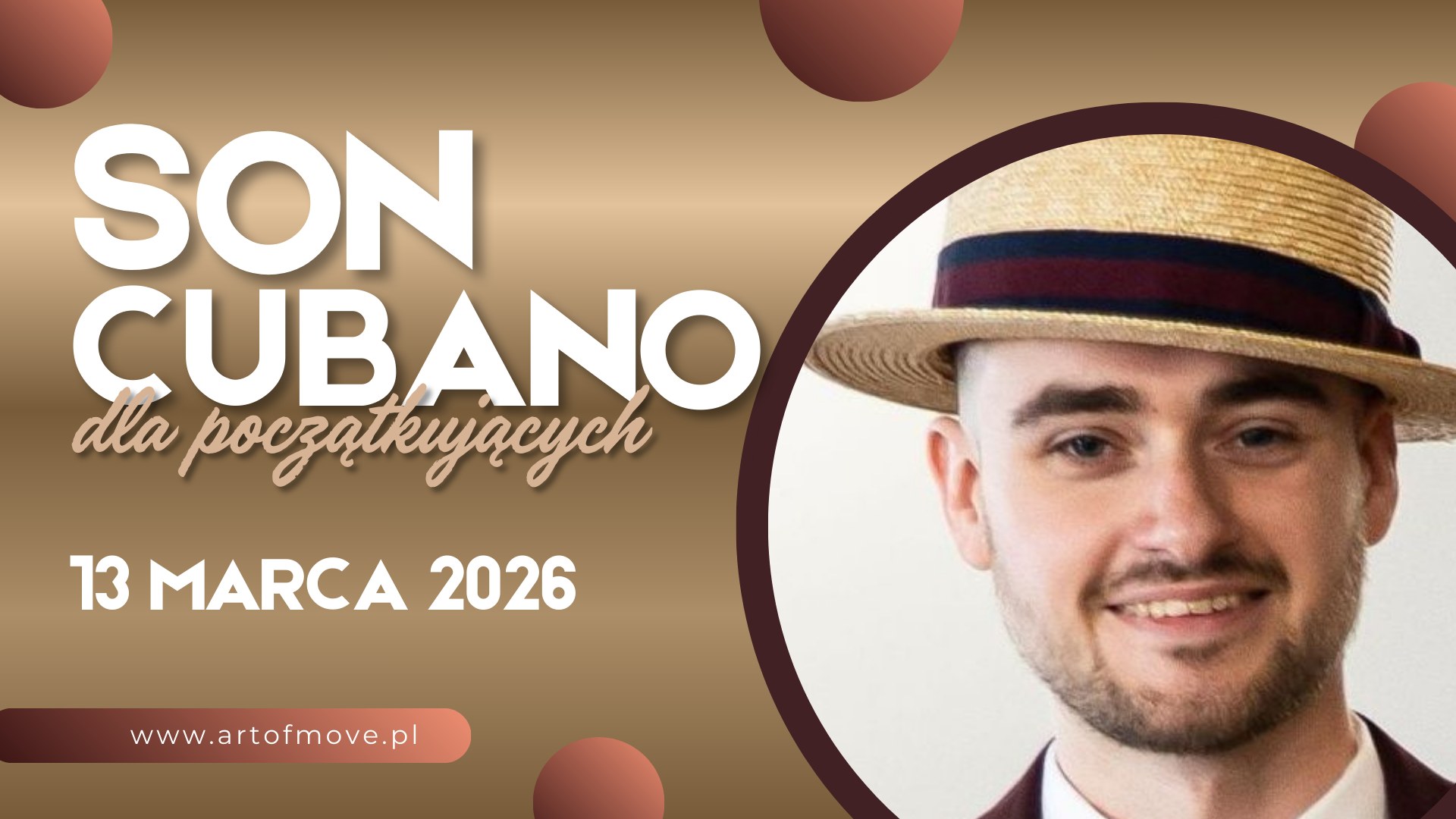 Son Cubano dla początkujących - zajęcia open 13.03 Art of Move BRAK MIEJSC. GRUPA ZAMKNIĘTA.